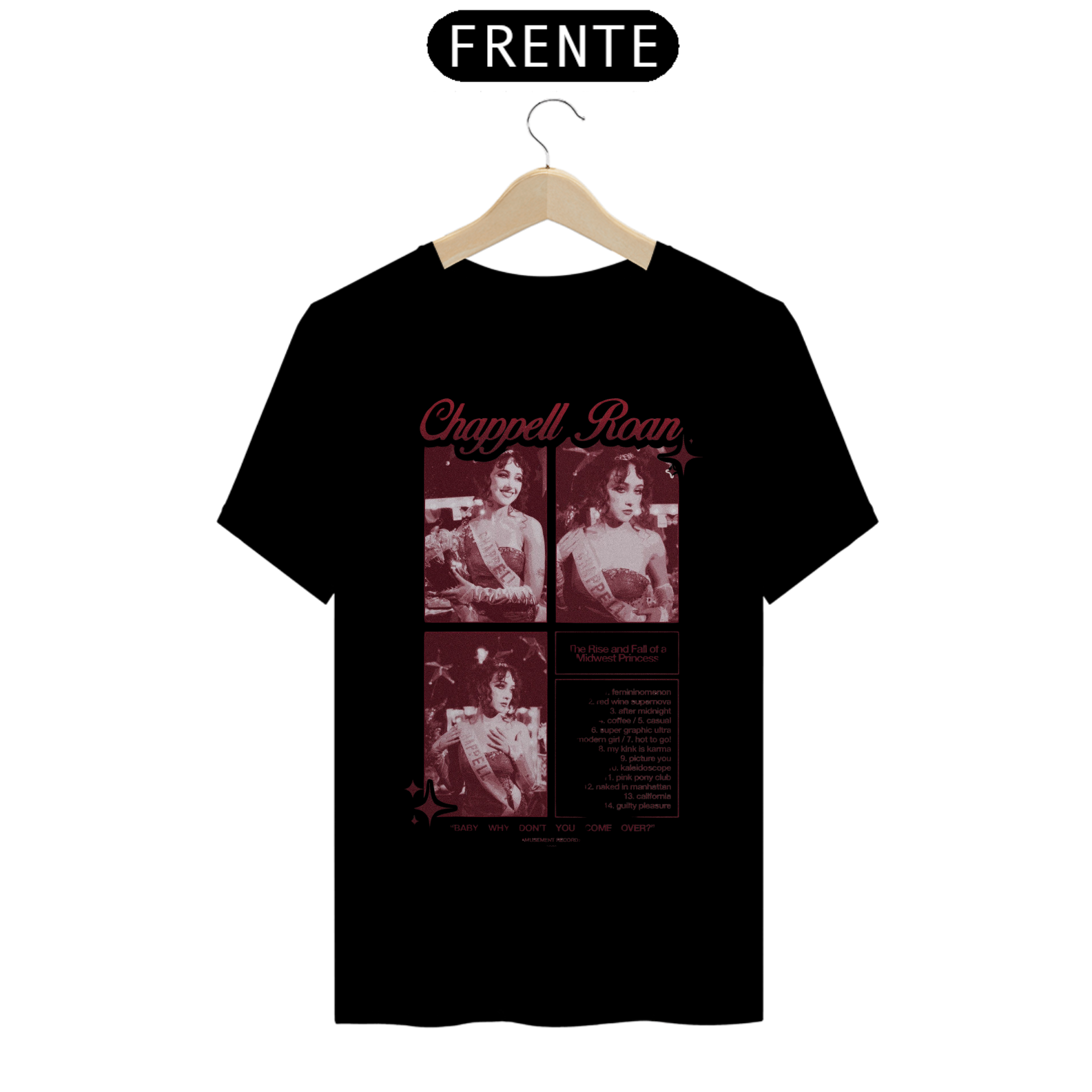 Nome do produto: Camiseta Chappell Roan