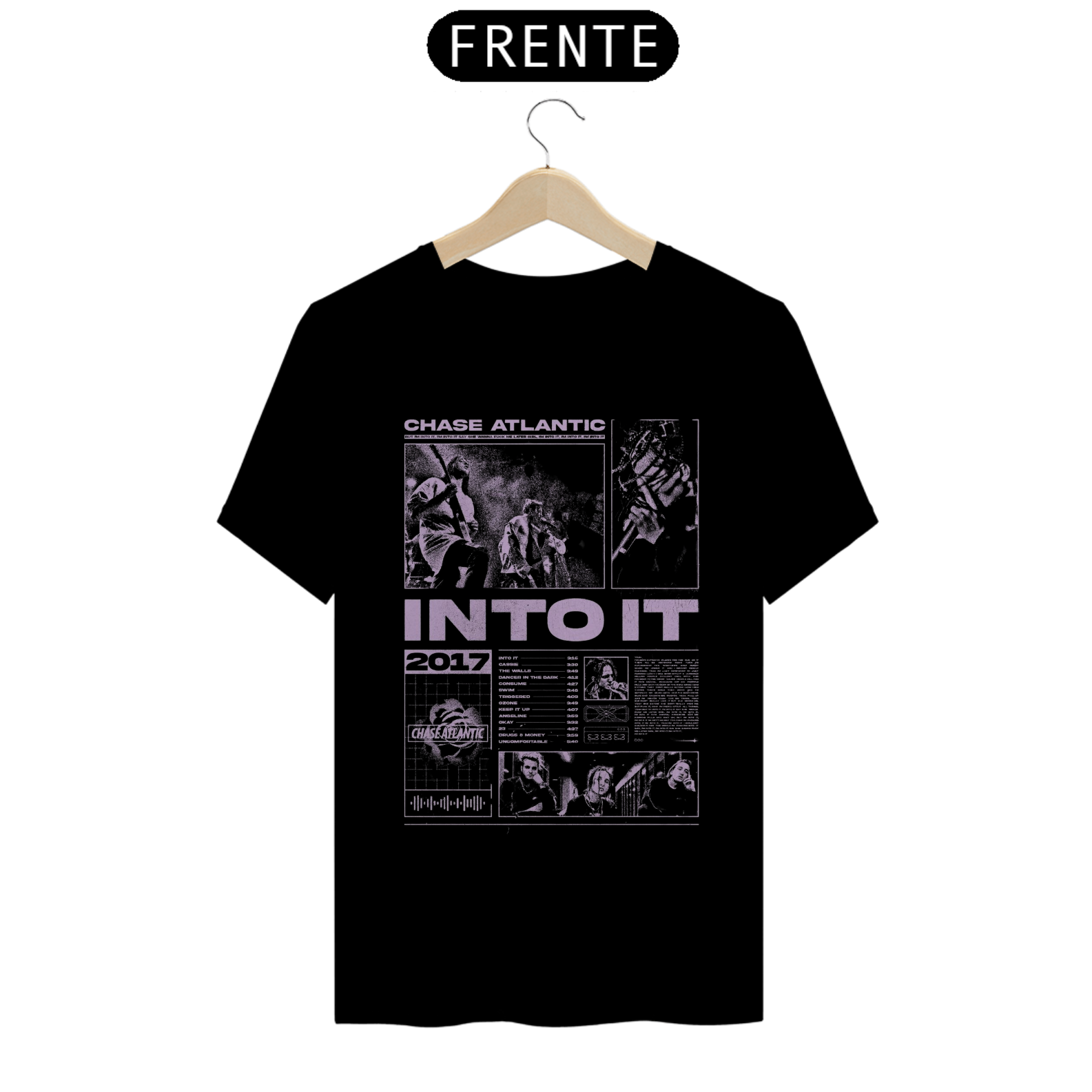 Nome do produto: Camiseta Chase Atlantic - Into it