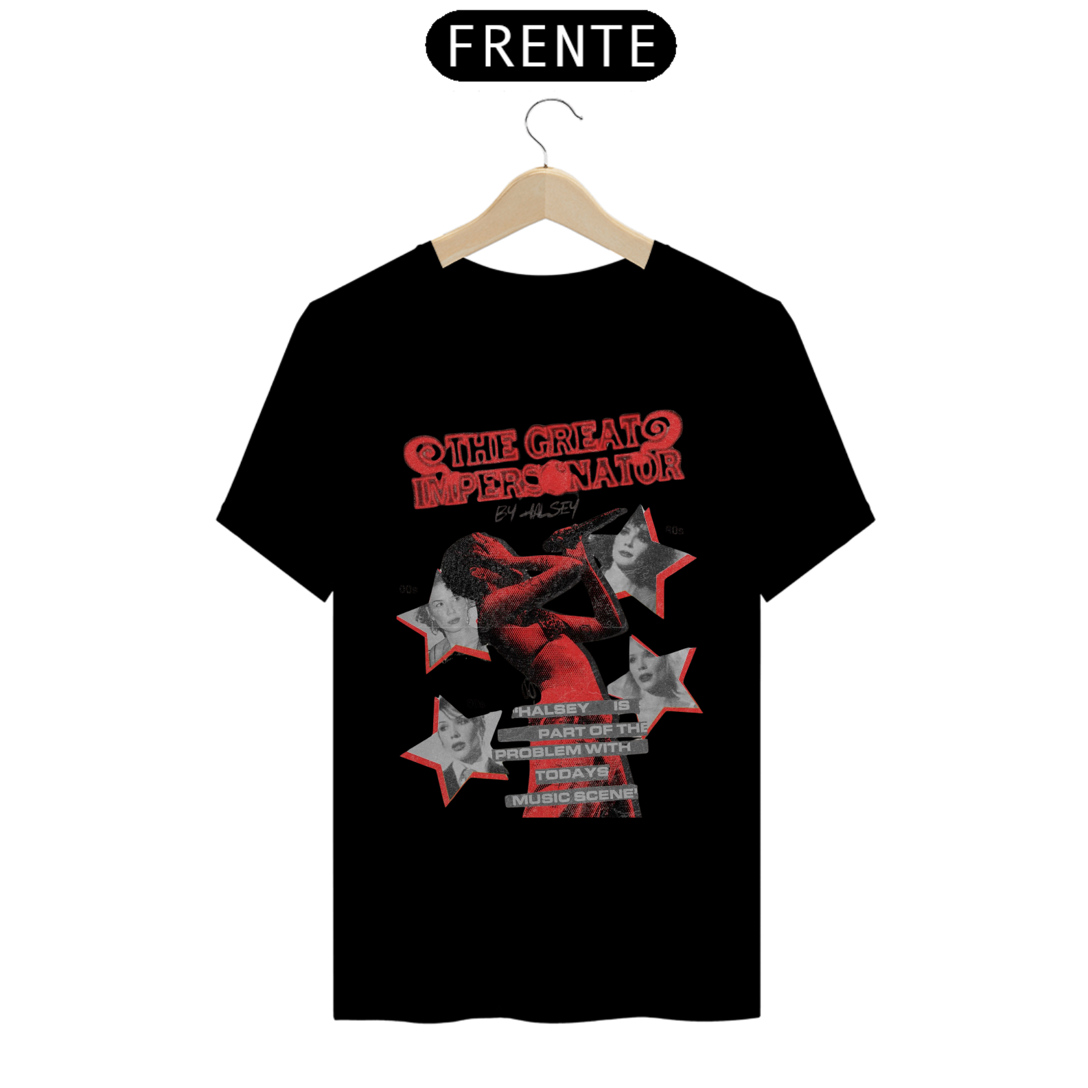 Nome do produto: Camiseta Halsey - The Great Impersonator