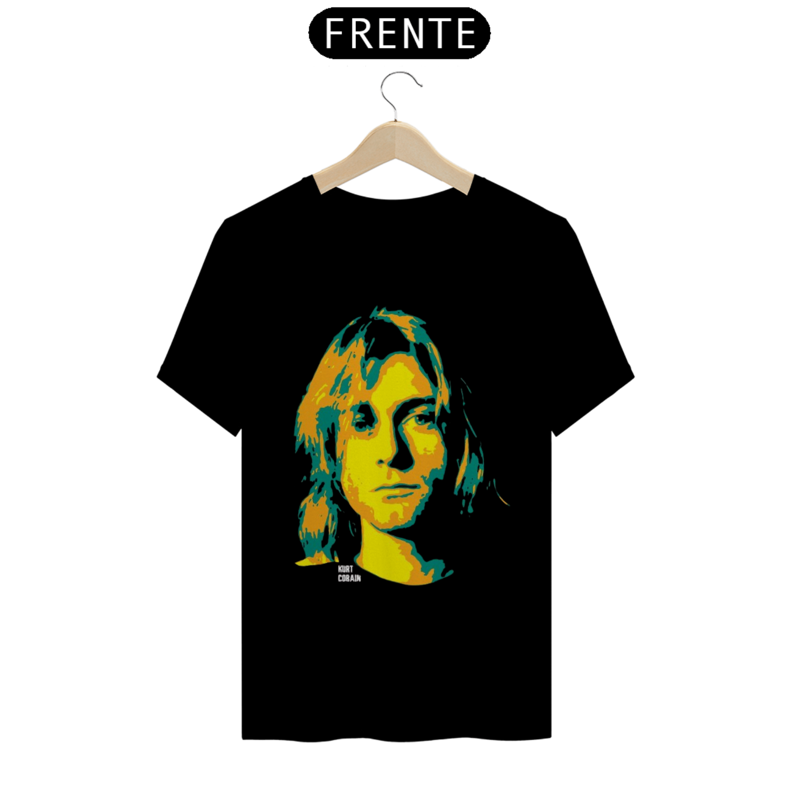 Nome do produto: Camiseta Kurt Cobain