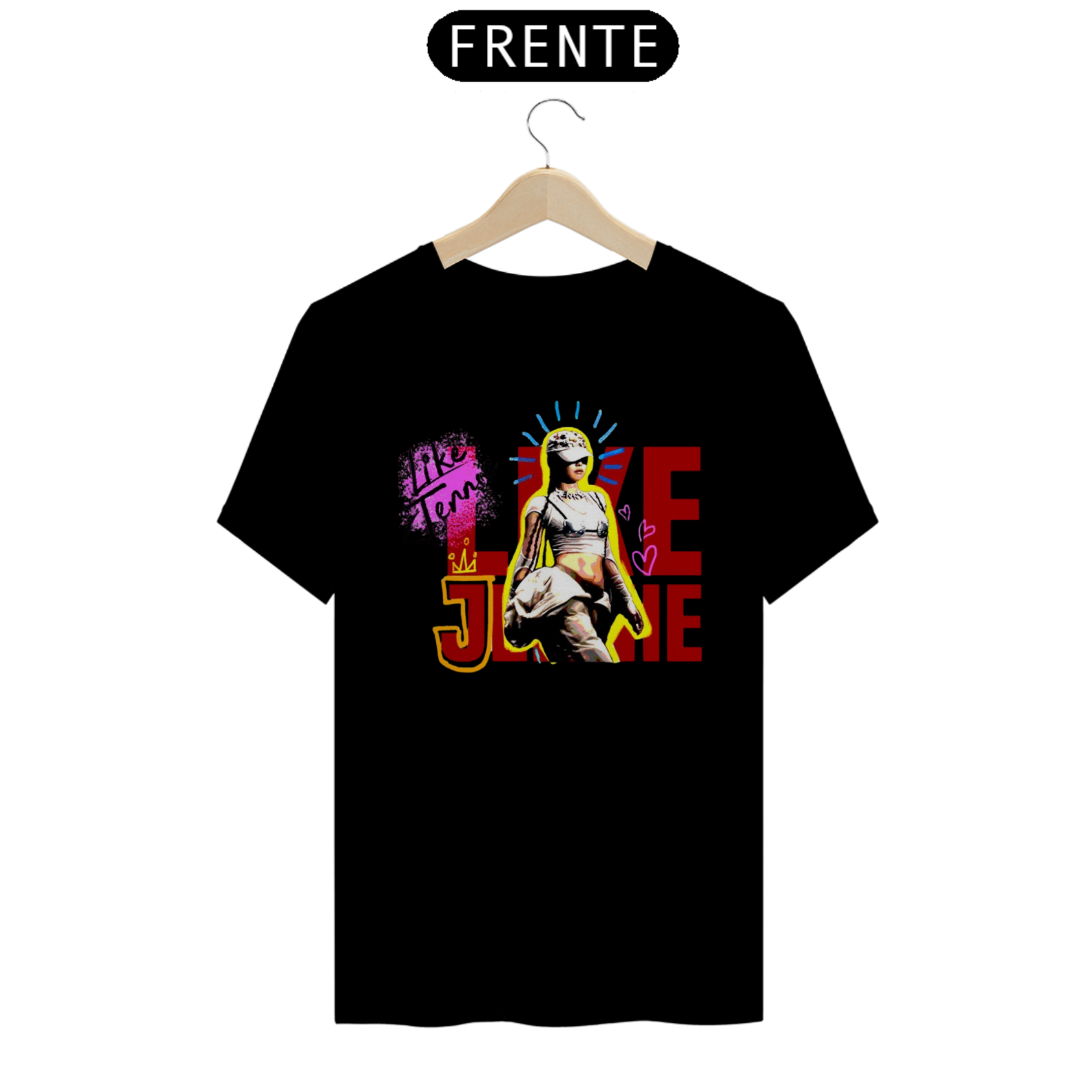 Nome do produto: Camiseta Jennie