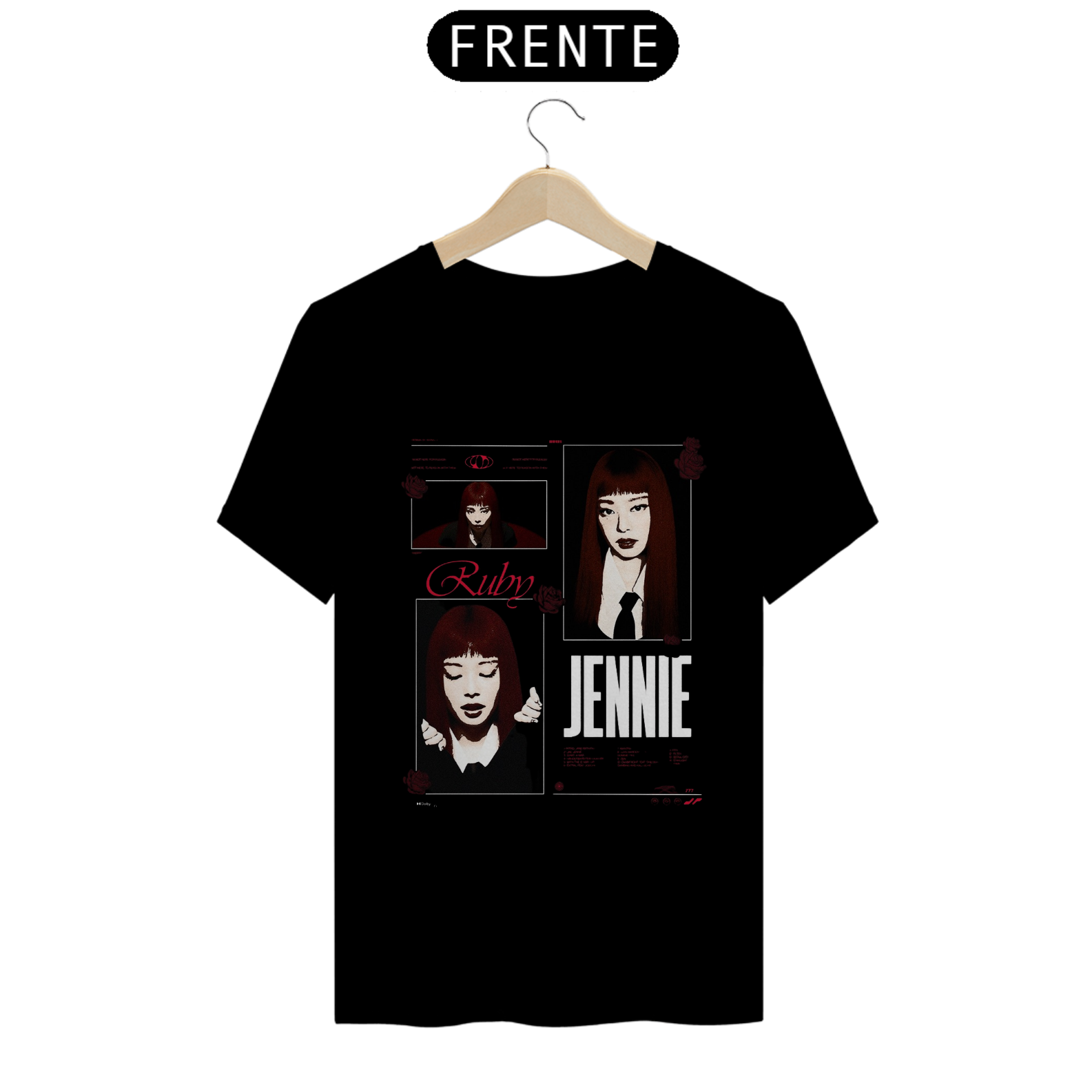 Nome do produto: Camiseta Jennie