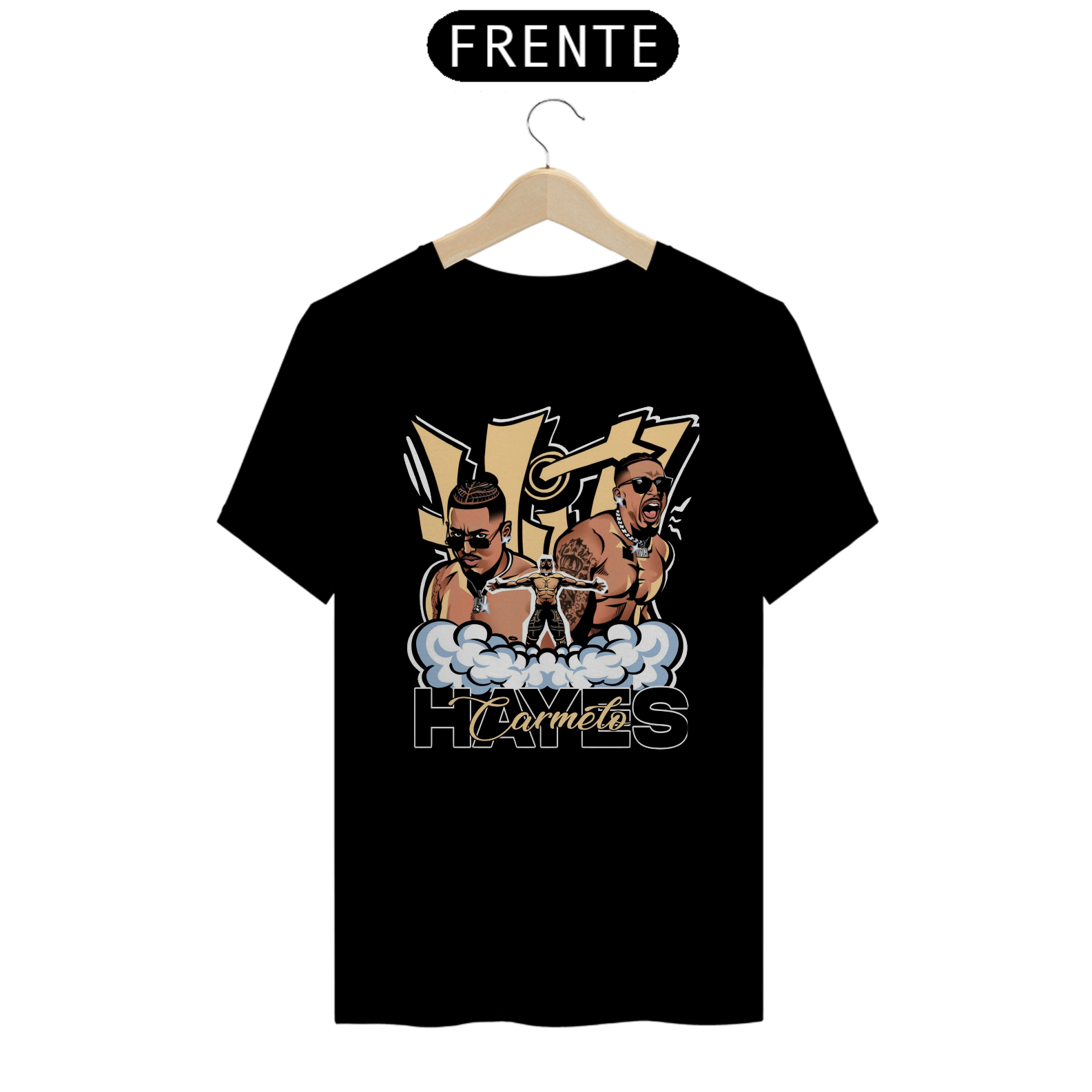Nome do produto: Camiseta Carmelo Hayes
