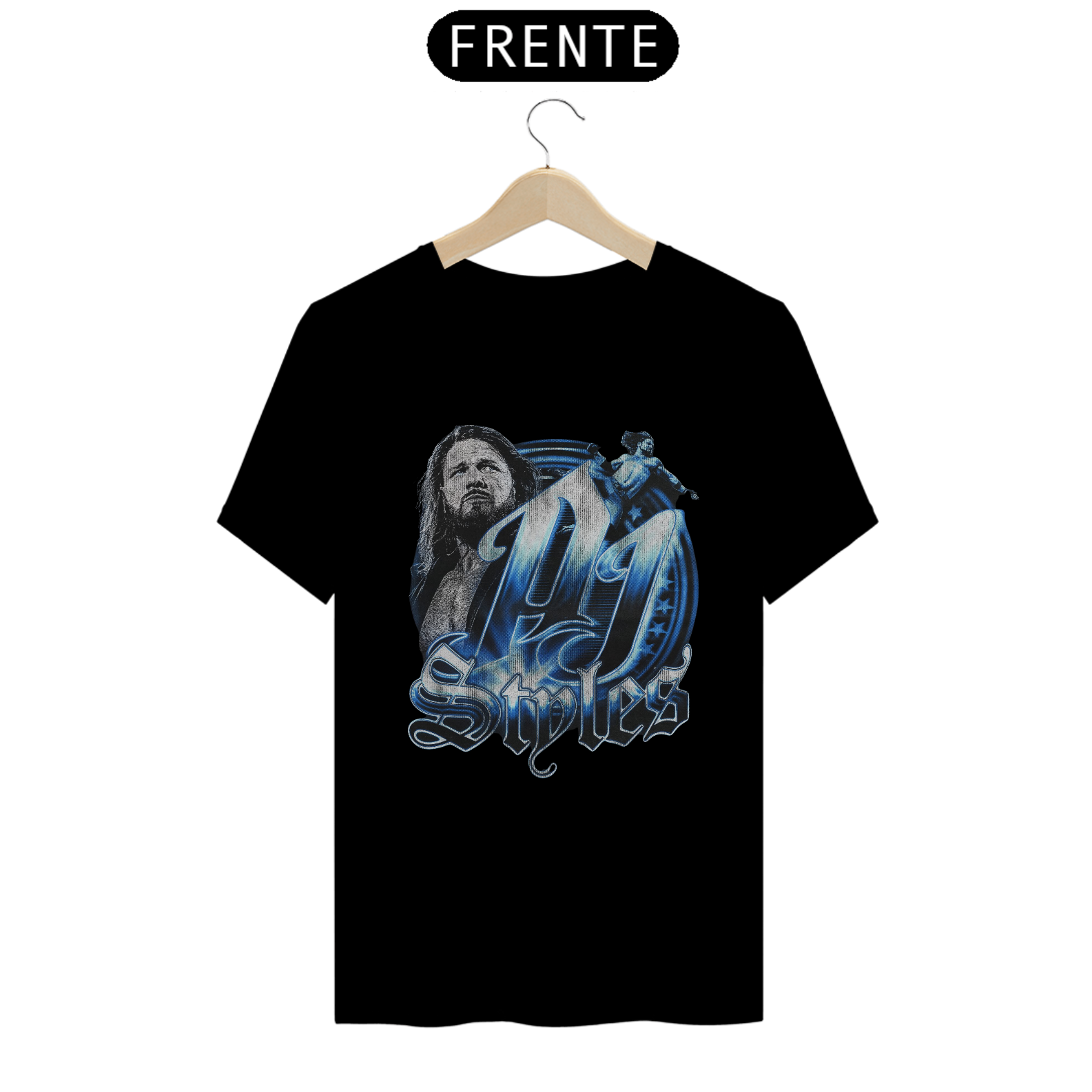 Nome do produto: Camiseta AJ Styles