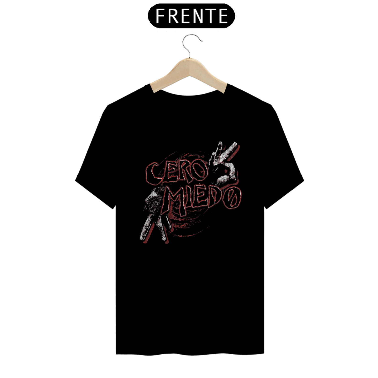 Nome do produto: Camiseta Penta Cero Miedo