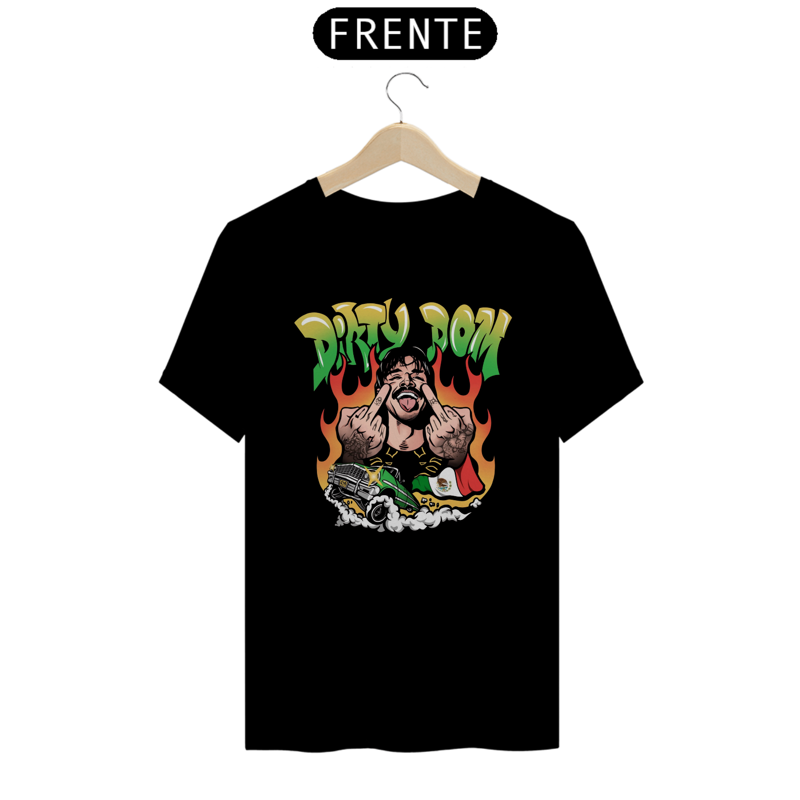 Nome do produto: Camiseta Dominik Mysterio - Dirty Dom
