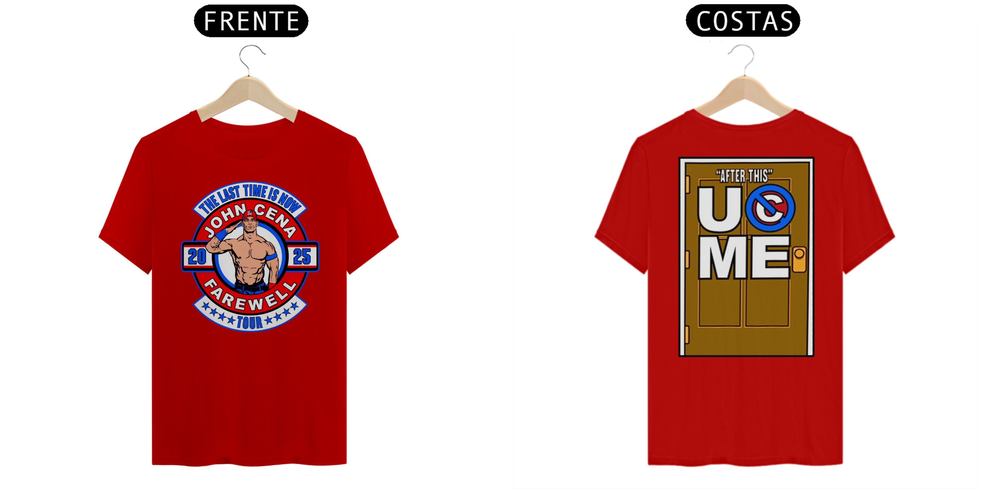 Nome do produto: Camiseta John Cena - The Last Time is Now FAREWELL TOUR