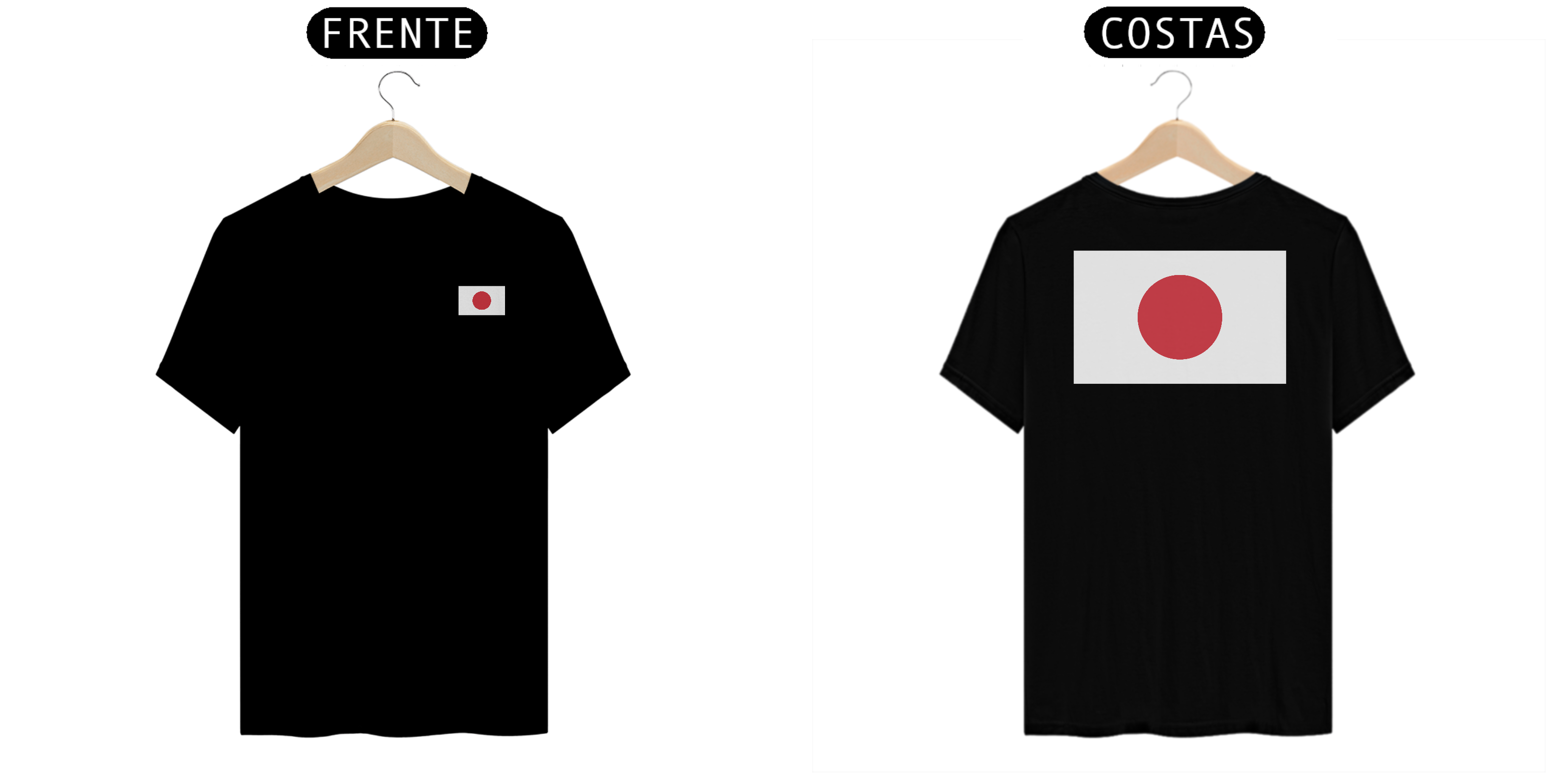 Camiseta Bandeira Japão II