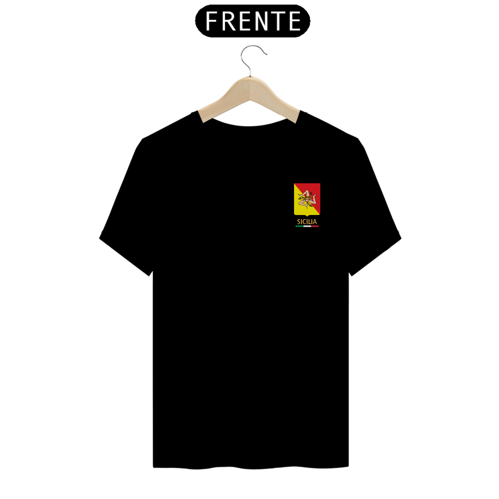 Camiseta Brasão Sicilia | Itália