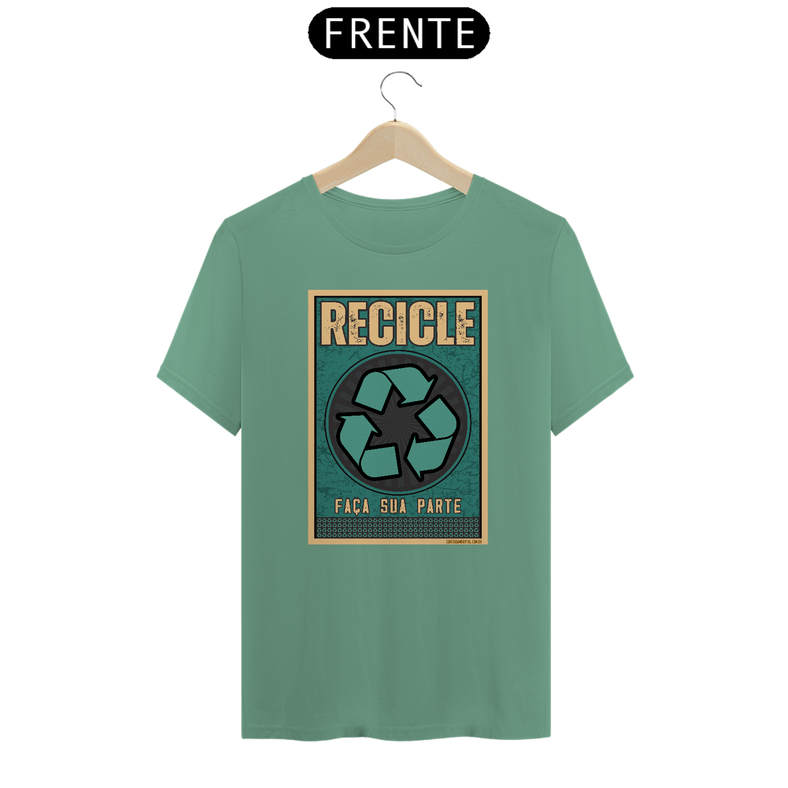 Camiseta Recicle | Faça sua parte recicle III - T-Shirt Estonada