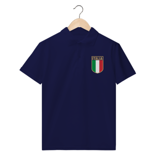 Polo Masculina Brasão Itália |  Polo