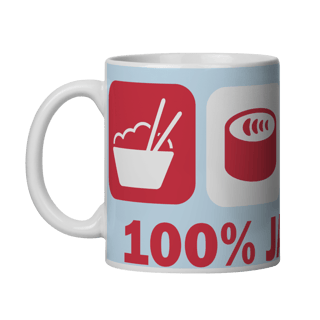 Caneca 100% Japonês
