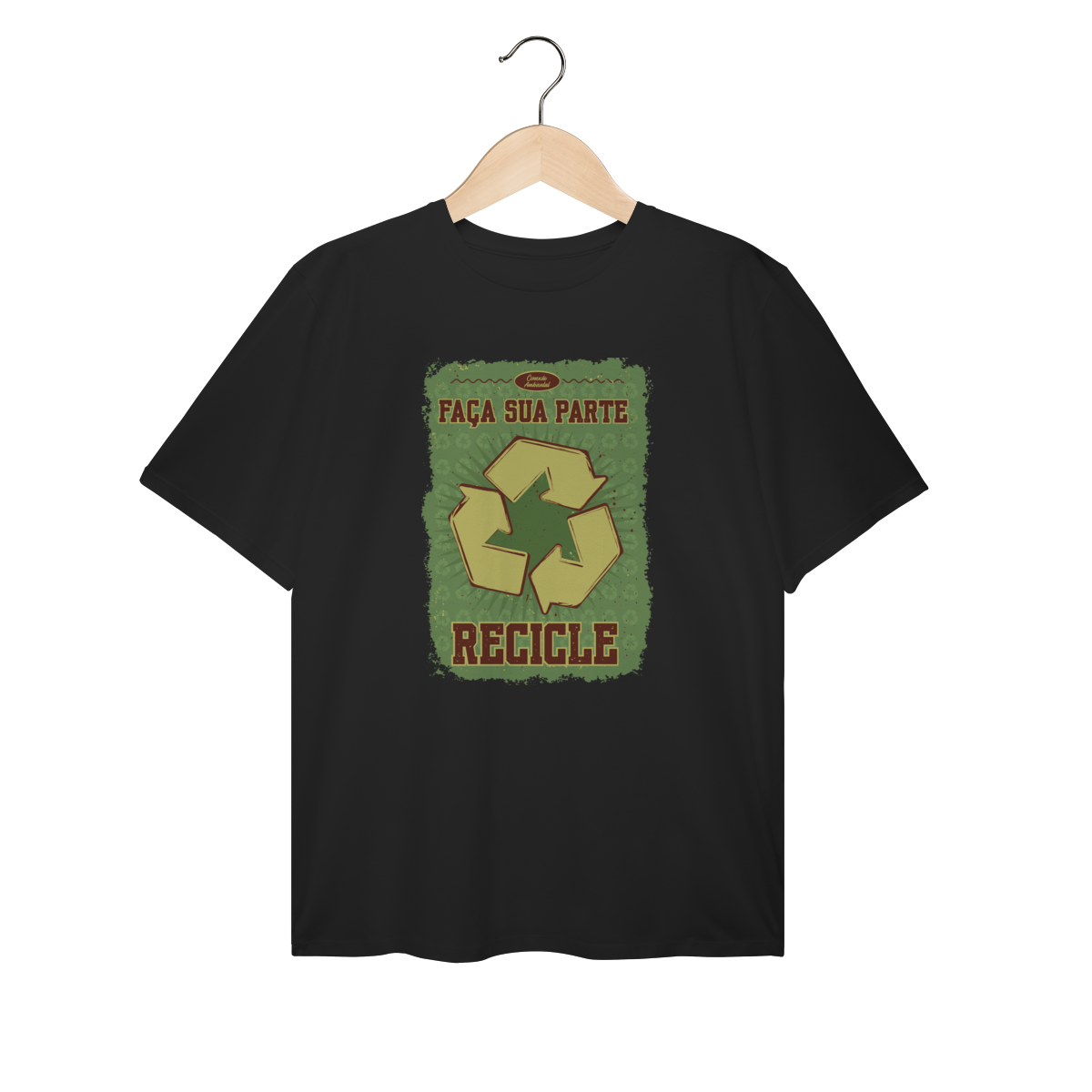 Camiseta Recicle | T-Shirt Plus Size
