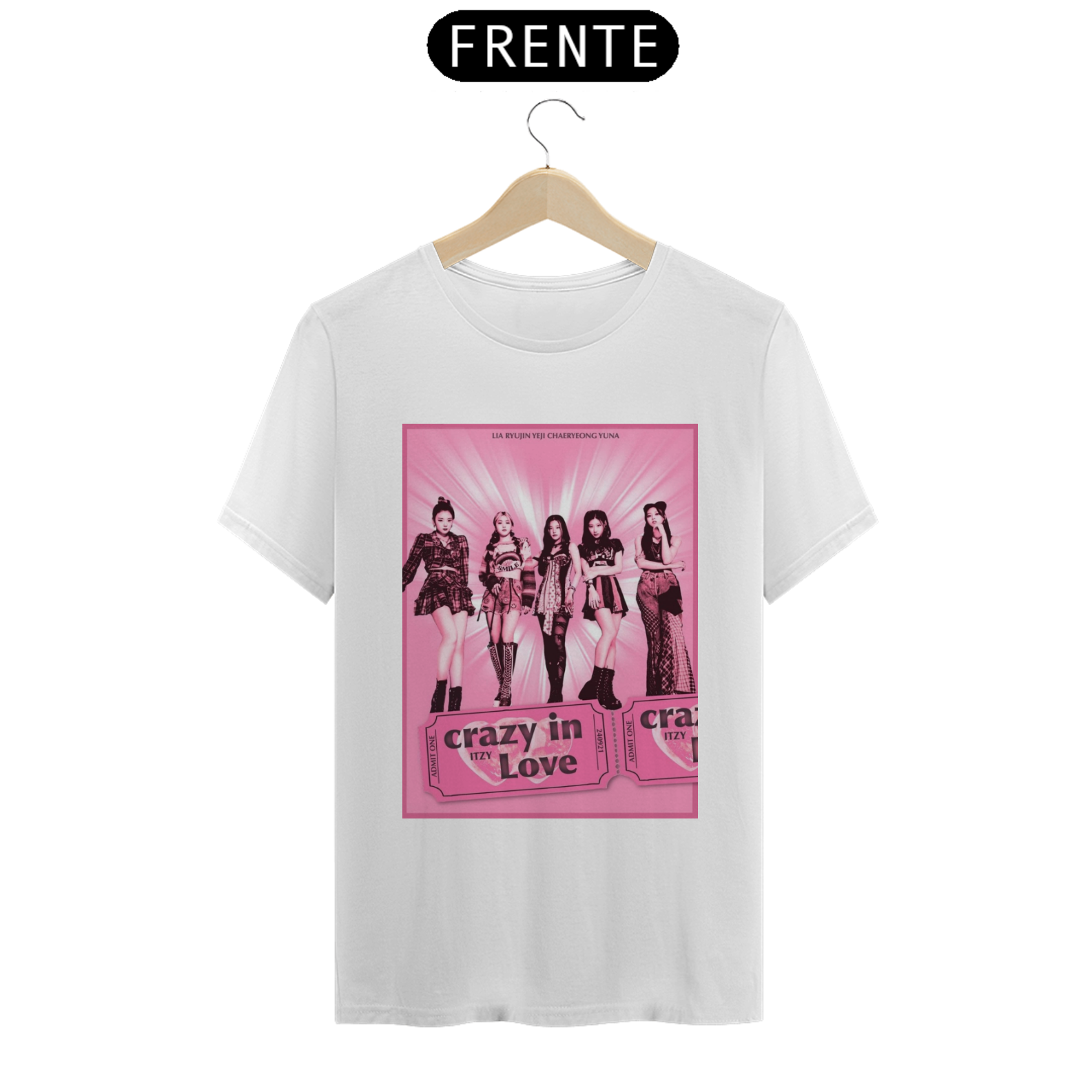 Nome do produto: camisa ITZY