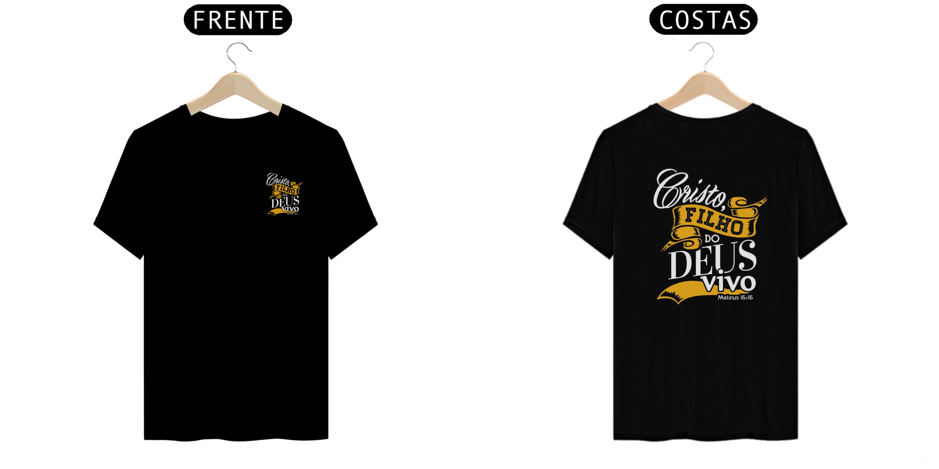 Nome do produto: t-shit CRISTO FILHO DO DEUS VIVO 