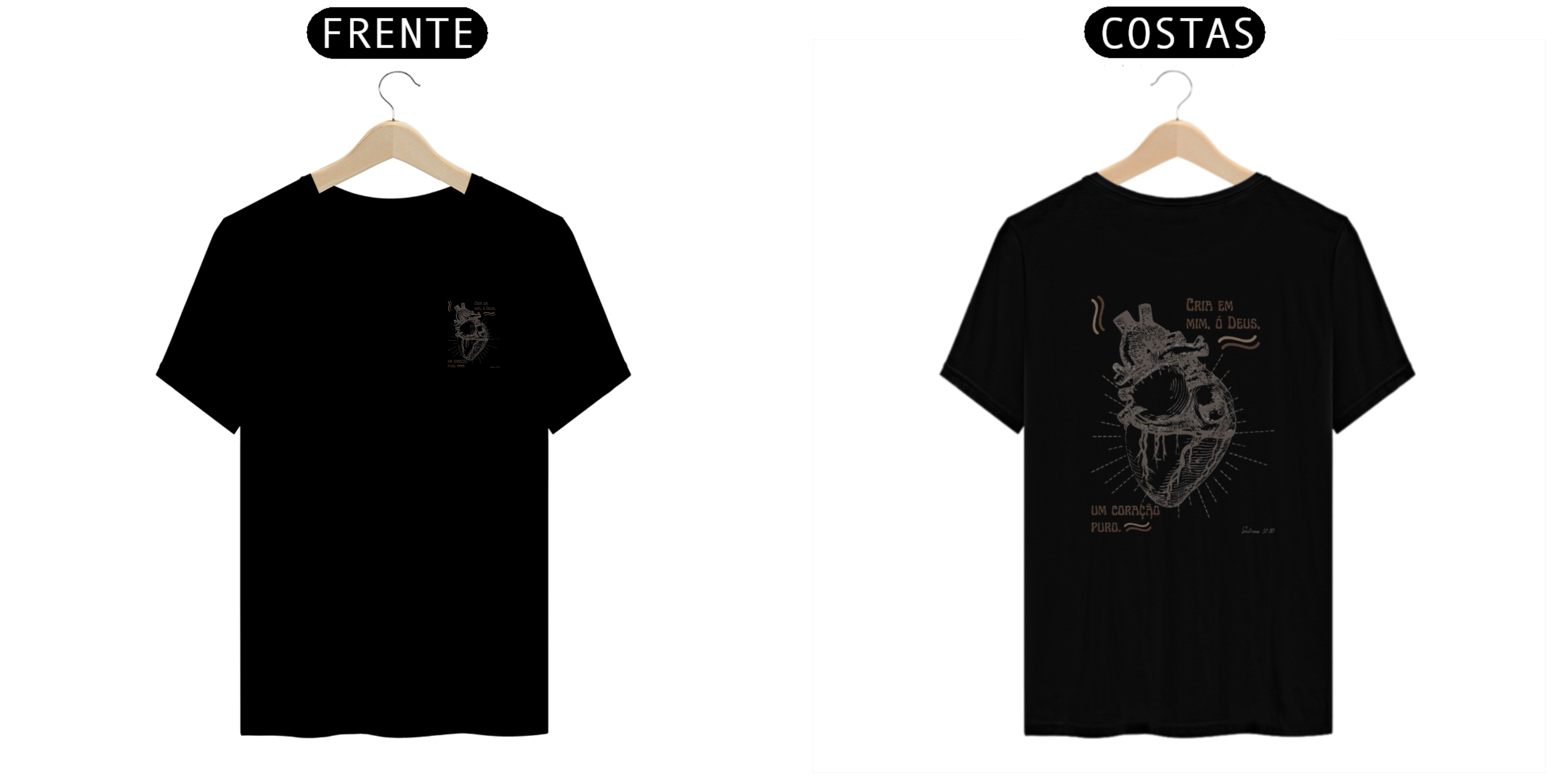 Nome do produto: camisa t-shirt Salmos 51 