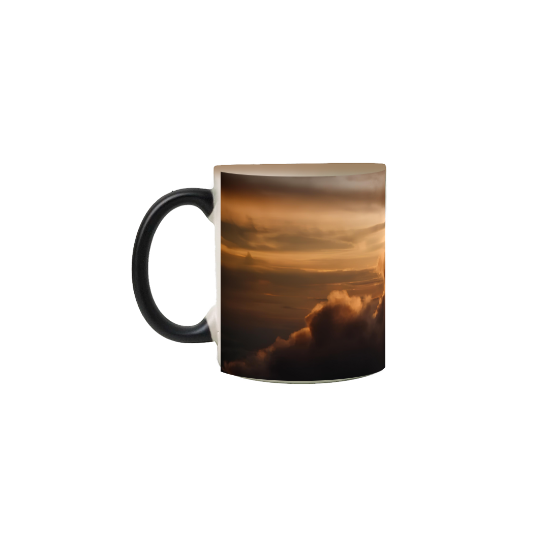 Caneca Mágica: Céu Dourado