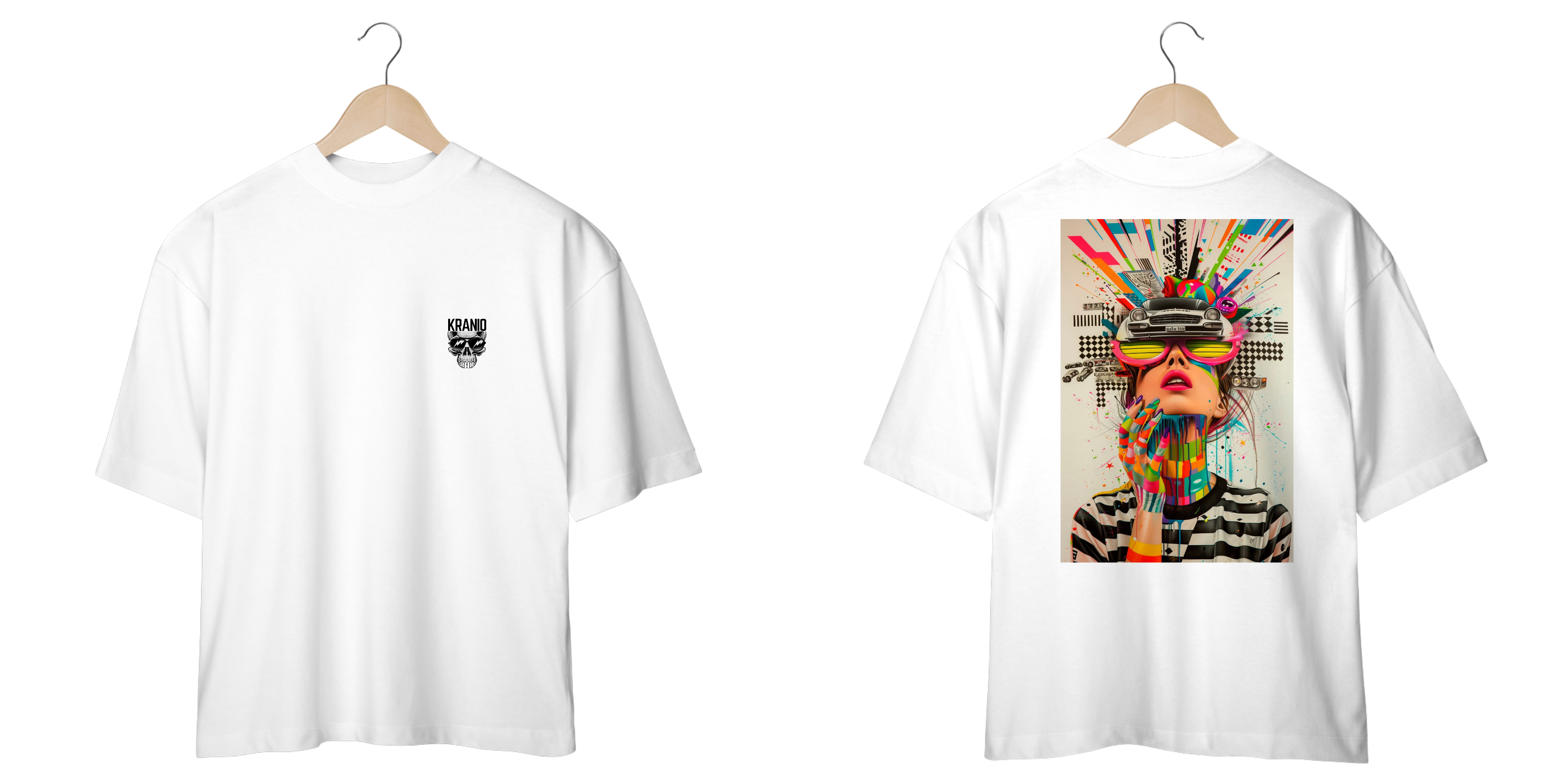 Nome do produto: oversized color print