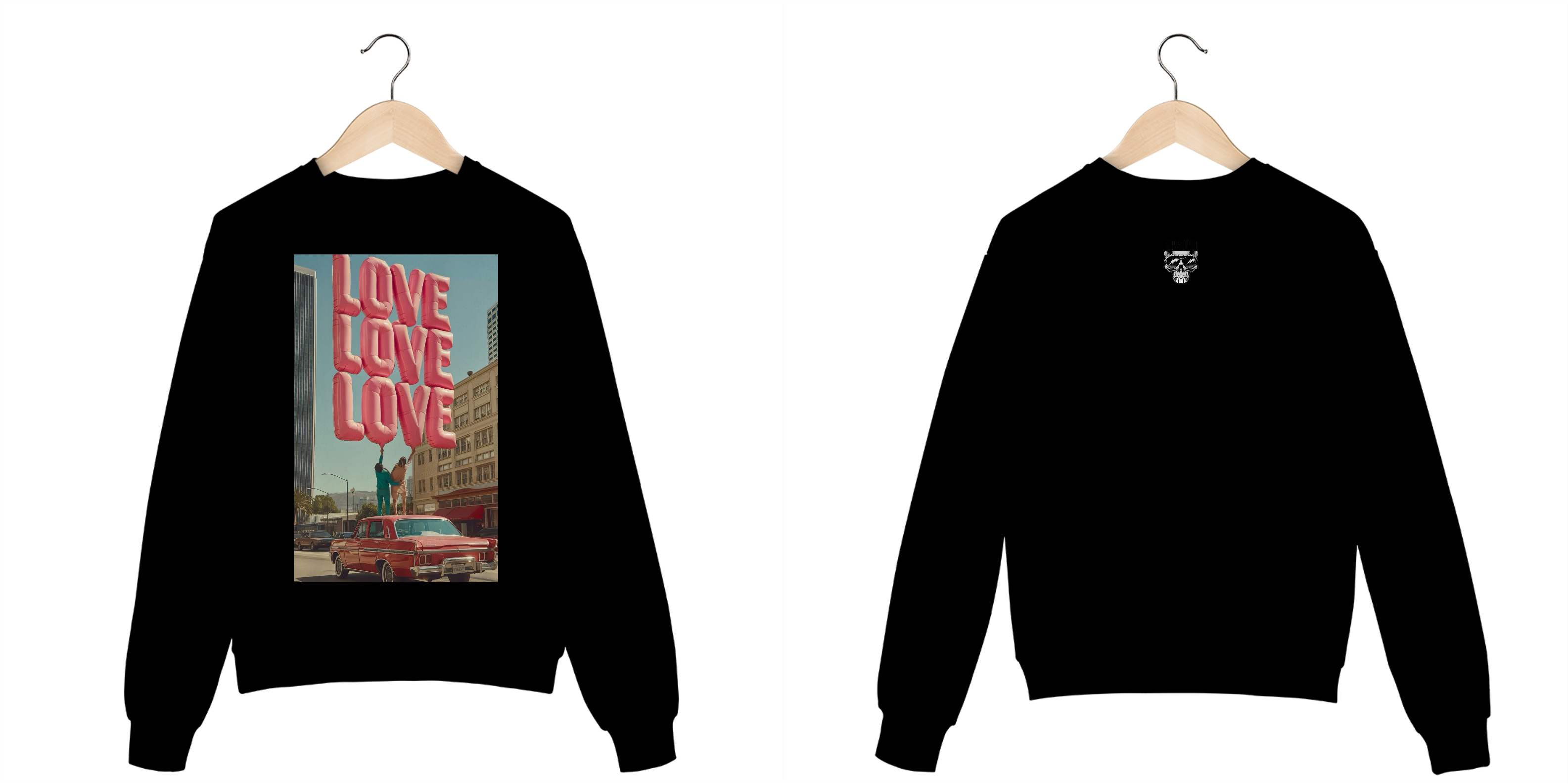 Nome do produto: moletom love love love