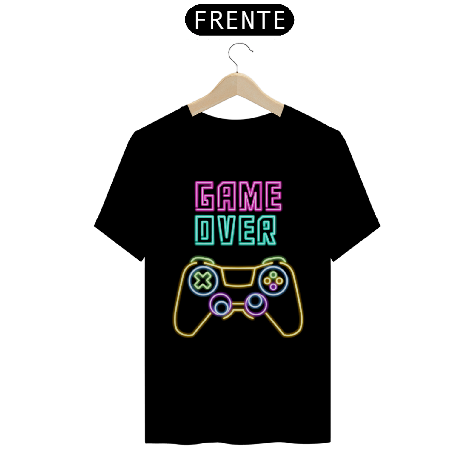 Nome do produto: Camisa Game Over