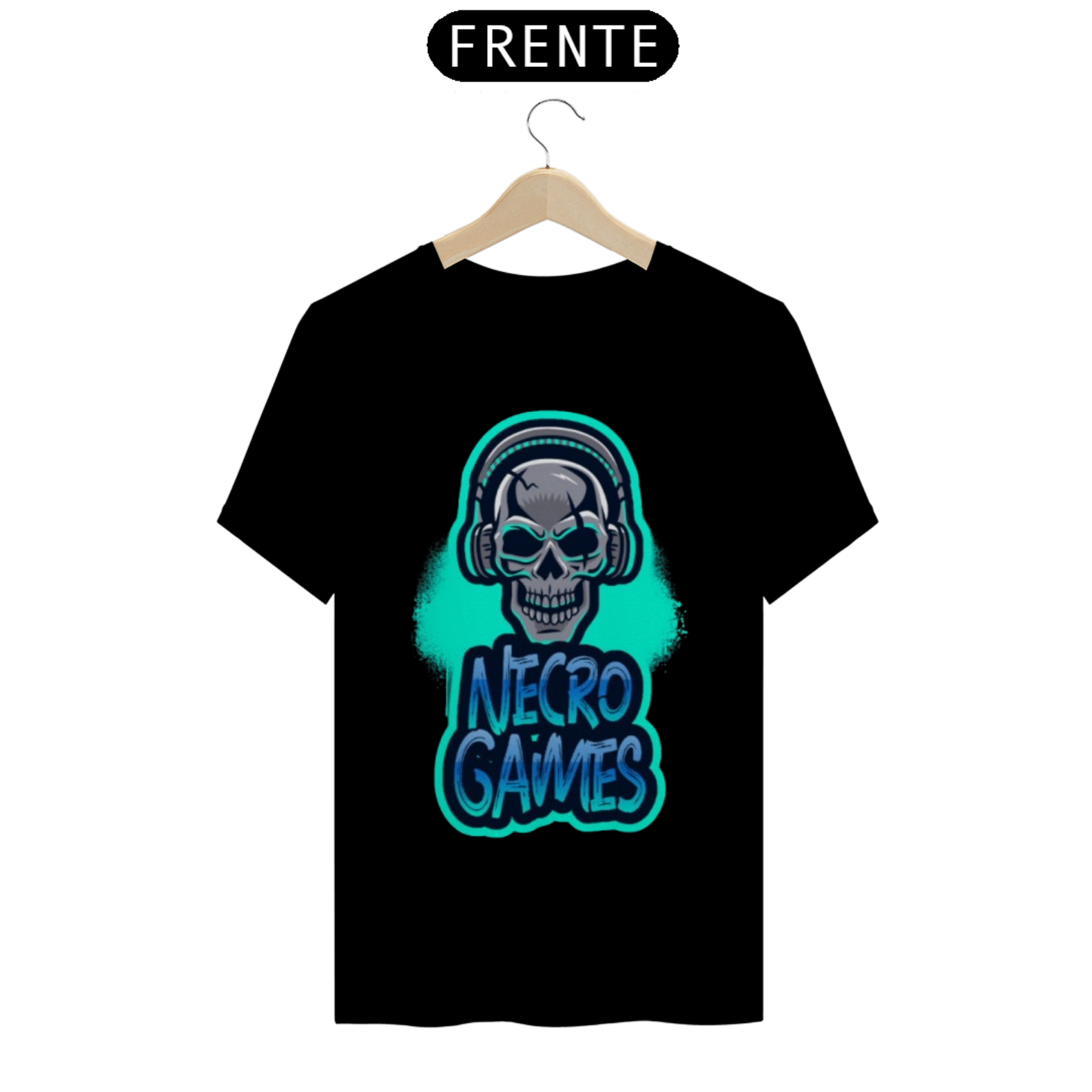 Nome do produto: Camisa Necro Games