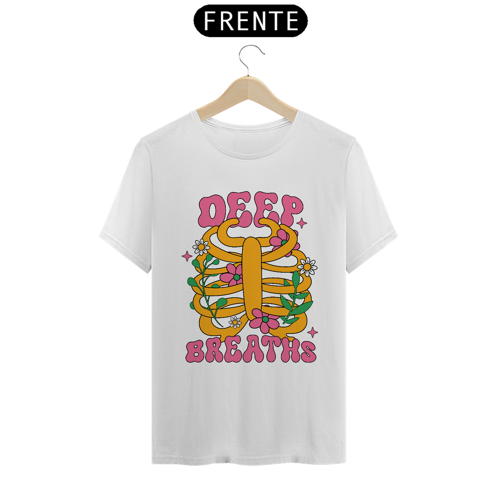 Deep Breaths - Camiseta Prime