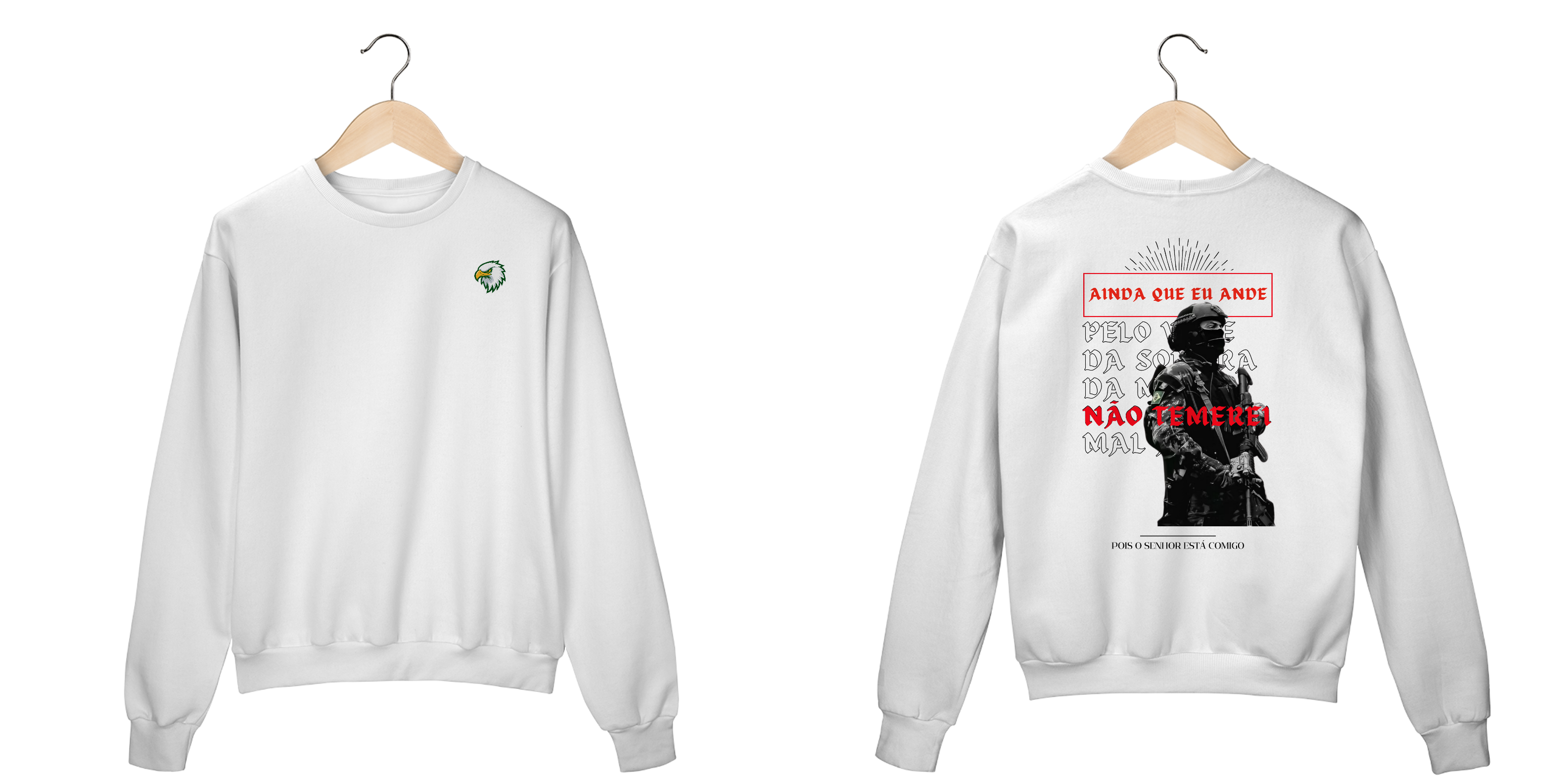 Nome do produto: VALE DA MORTE - MOLETOM CLARO