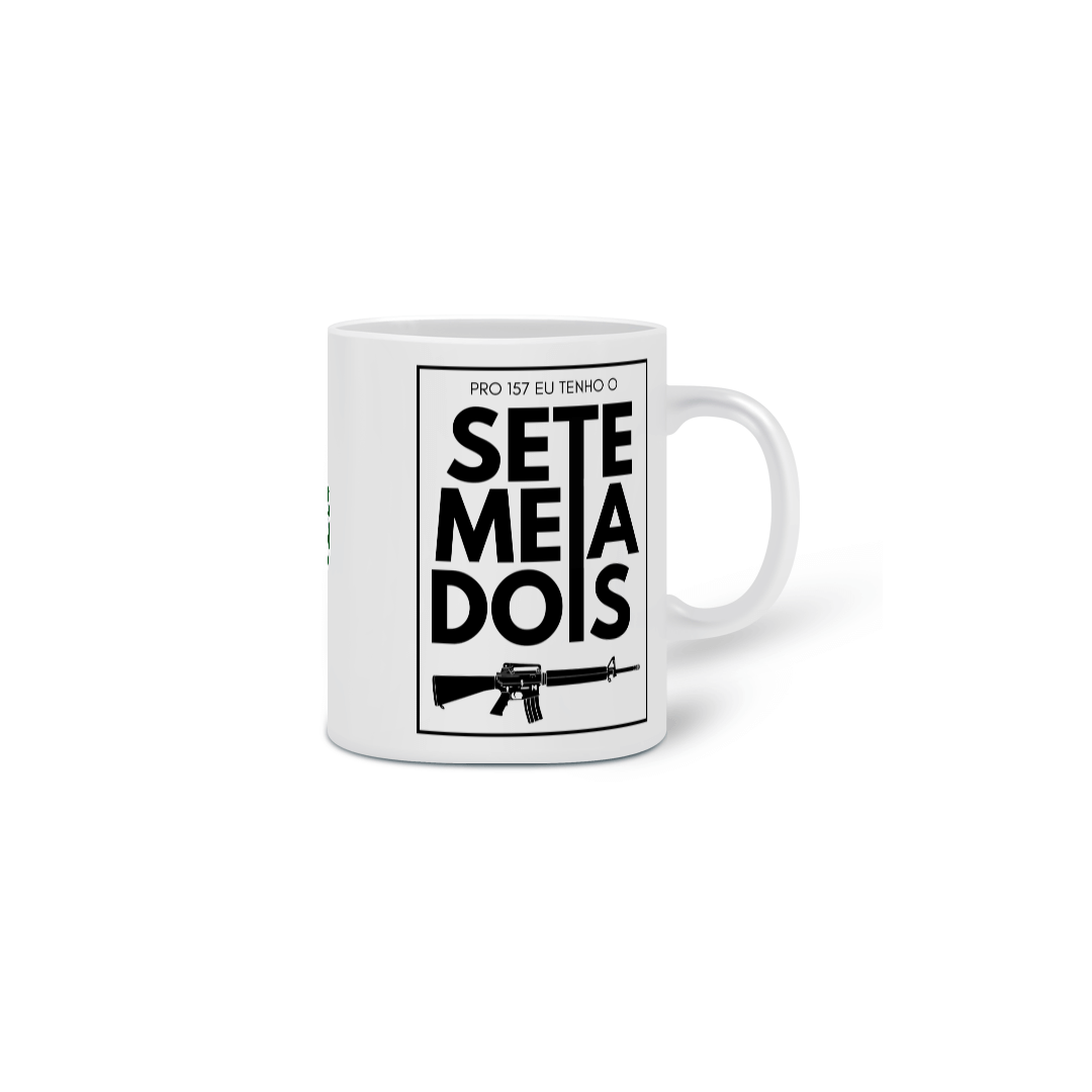 Nome do produto: CANECA - SETE MEIA DOIS