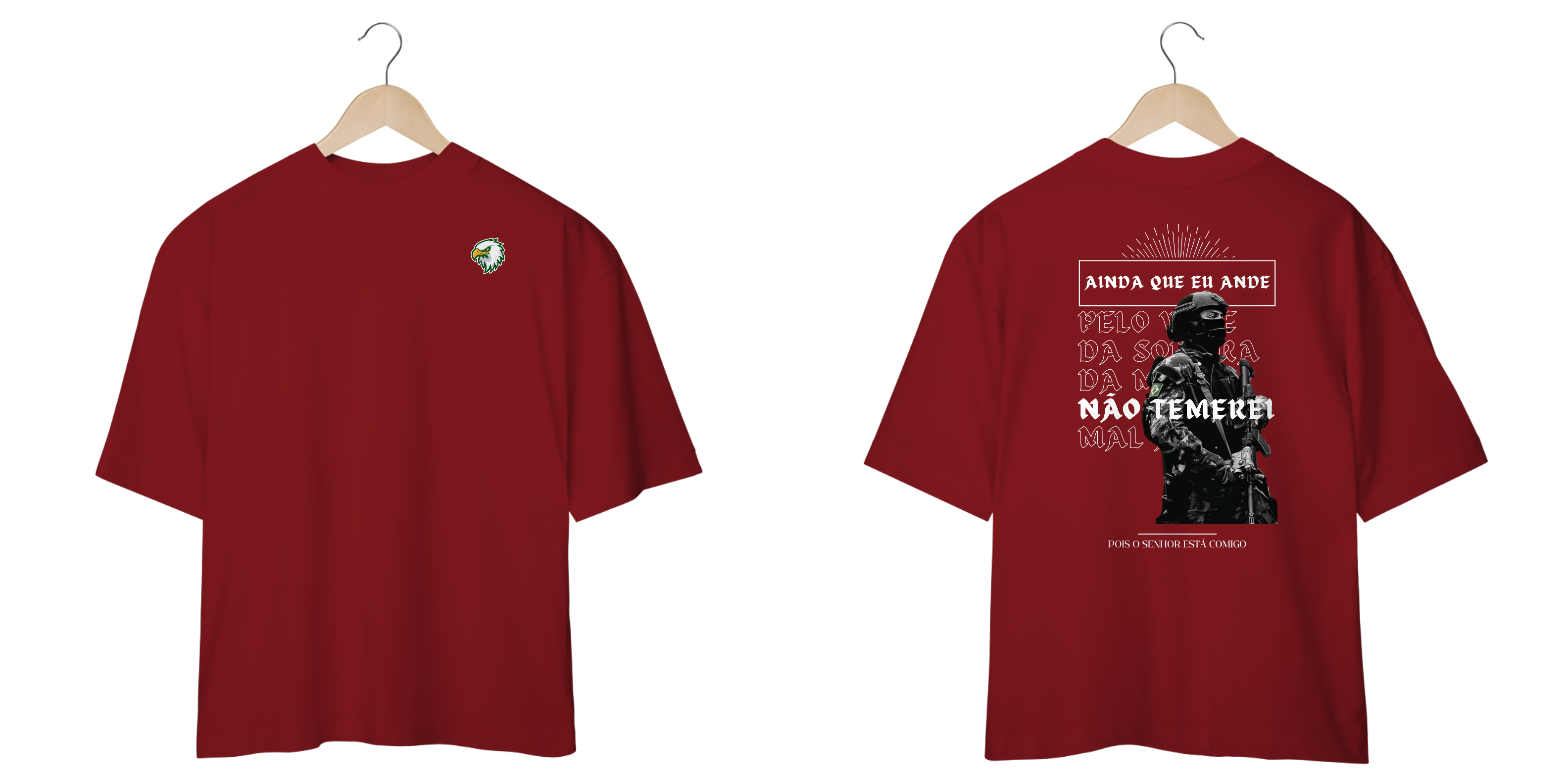 Nome do produto: VALE DA MORTE - OVERSIZED VERMELHA