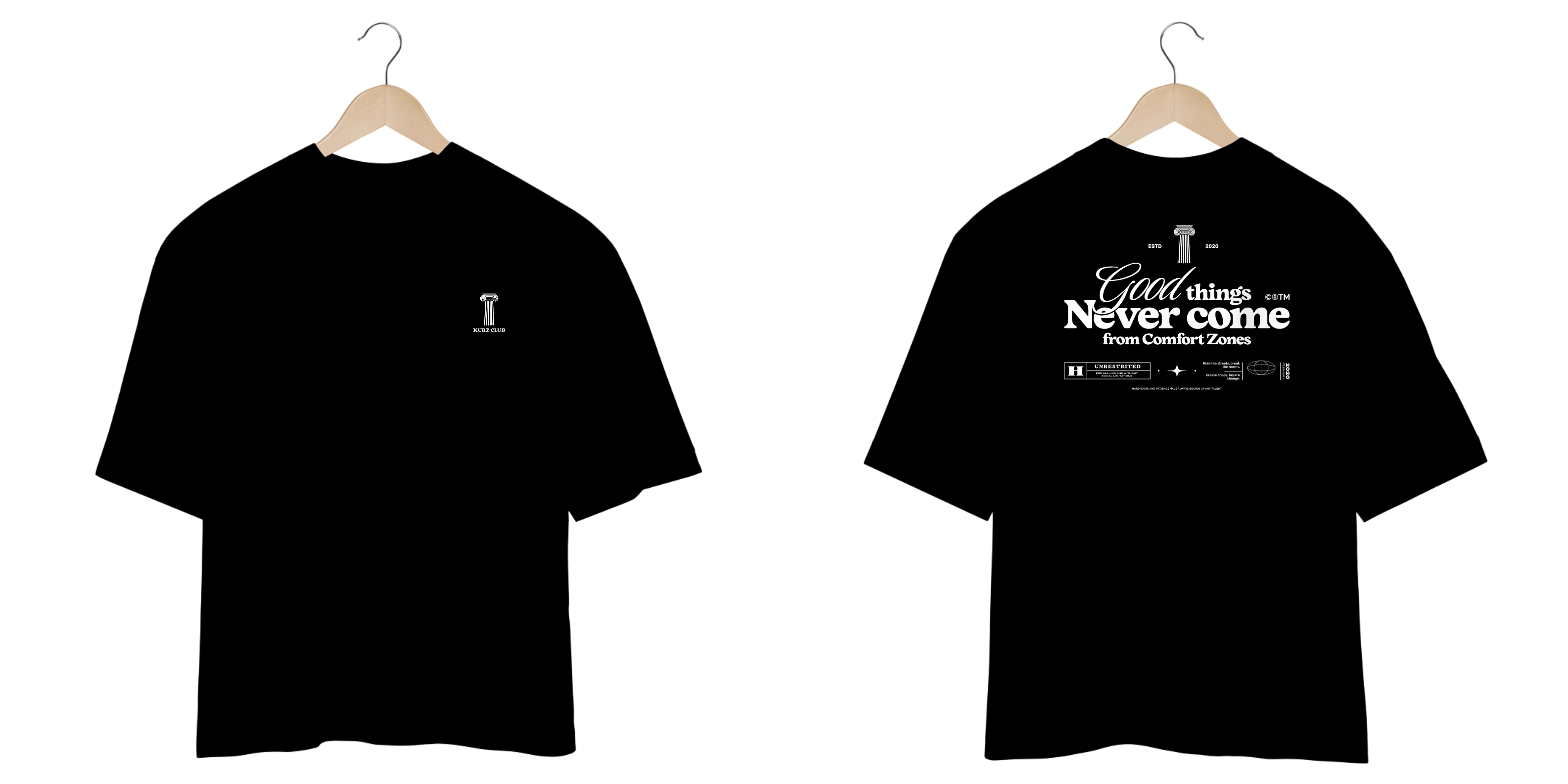 Nome do produto: Camiseta Oversized - KURZ Co.