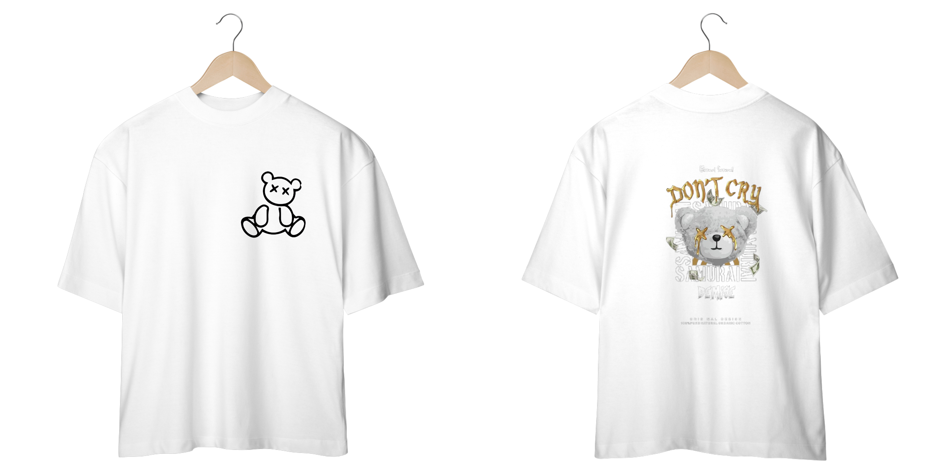 Nome do produto: Camisa Bear - Don\'t Cry 