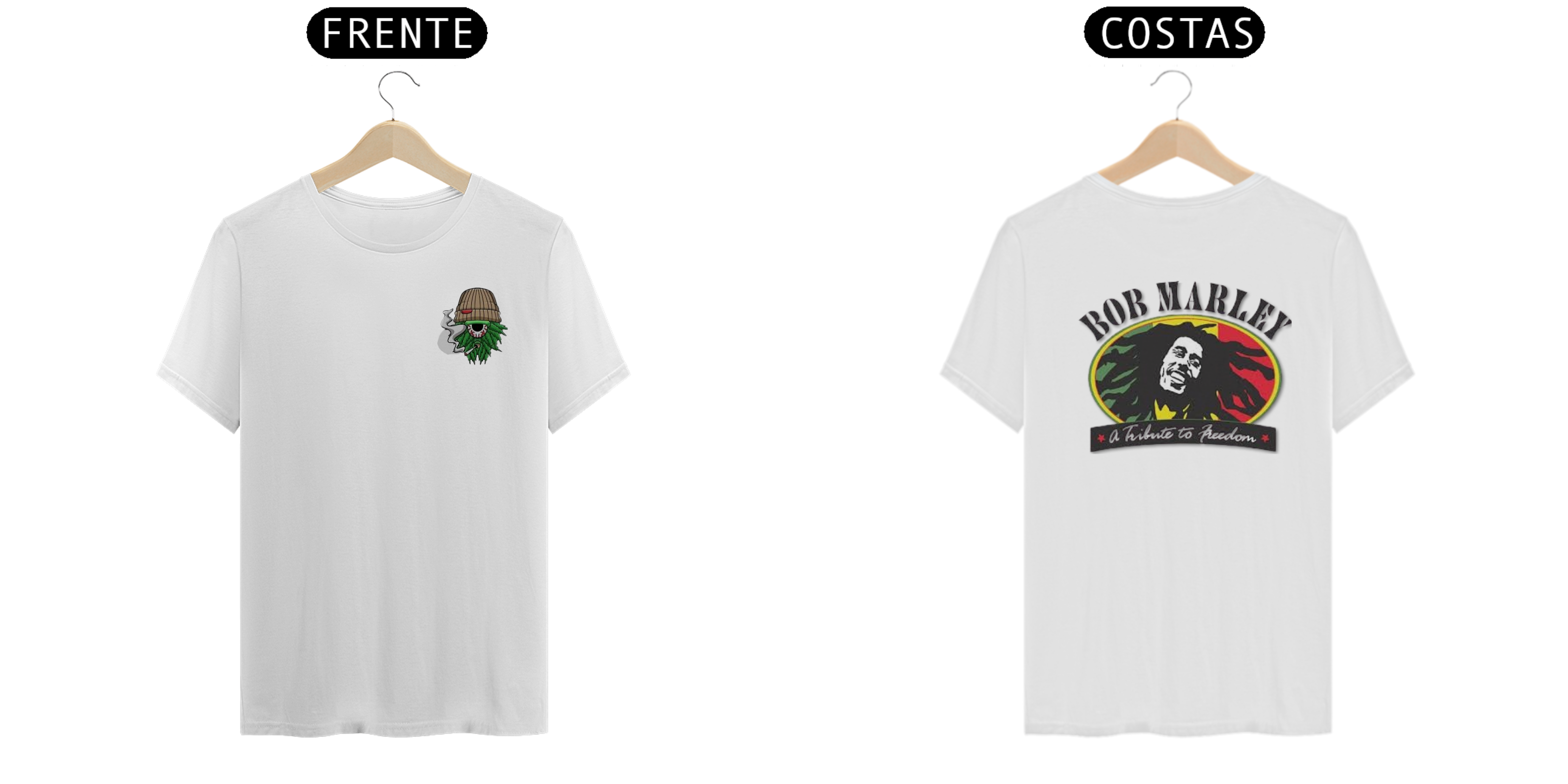 Nome do produto: Camisa Bob Marley – A Energia do Reggae em Cada Estilo! 