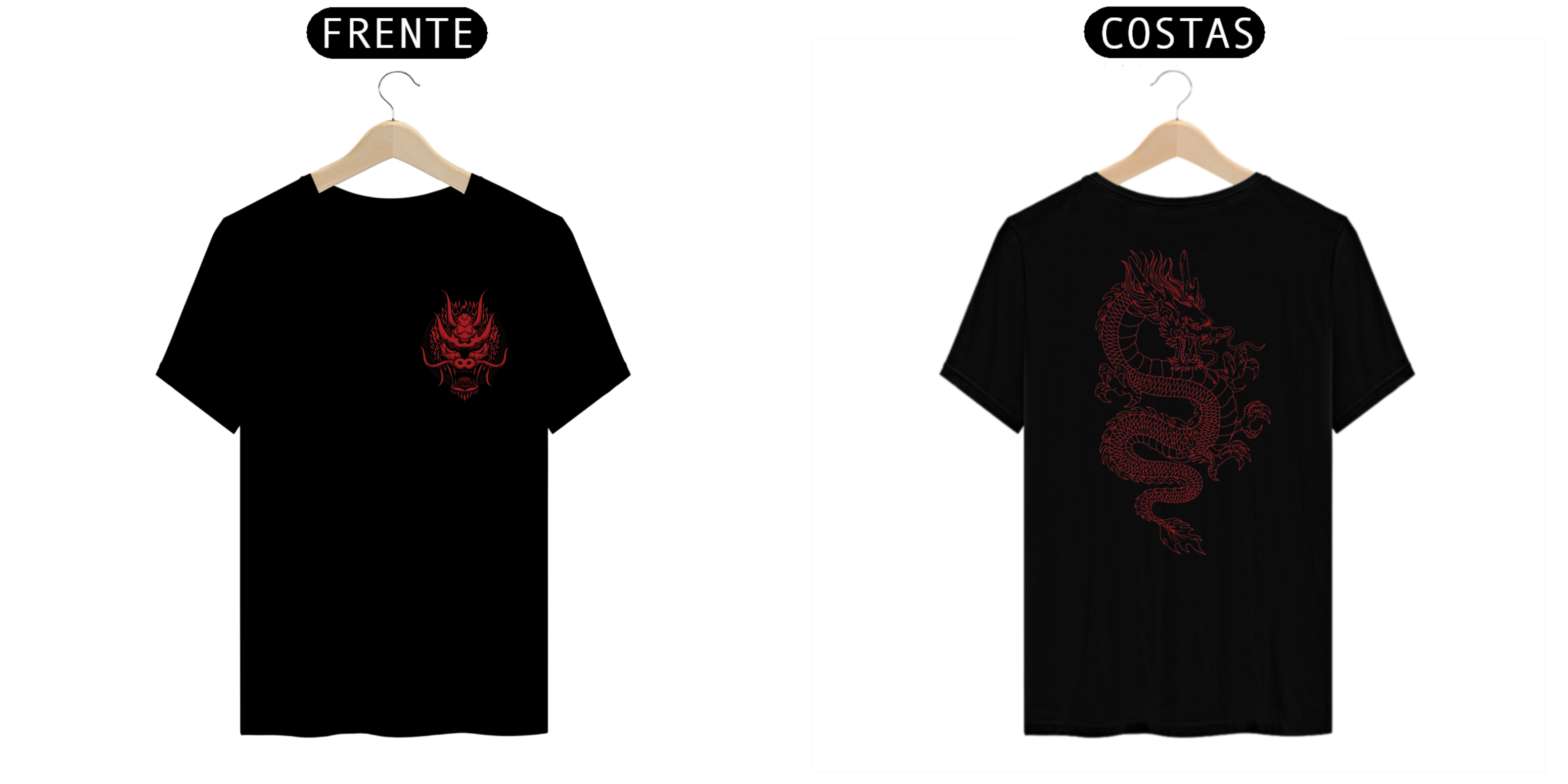 Nome do produto: Camisa - Dragão 