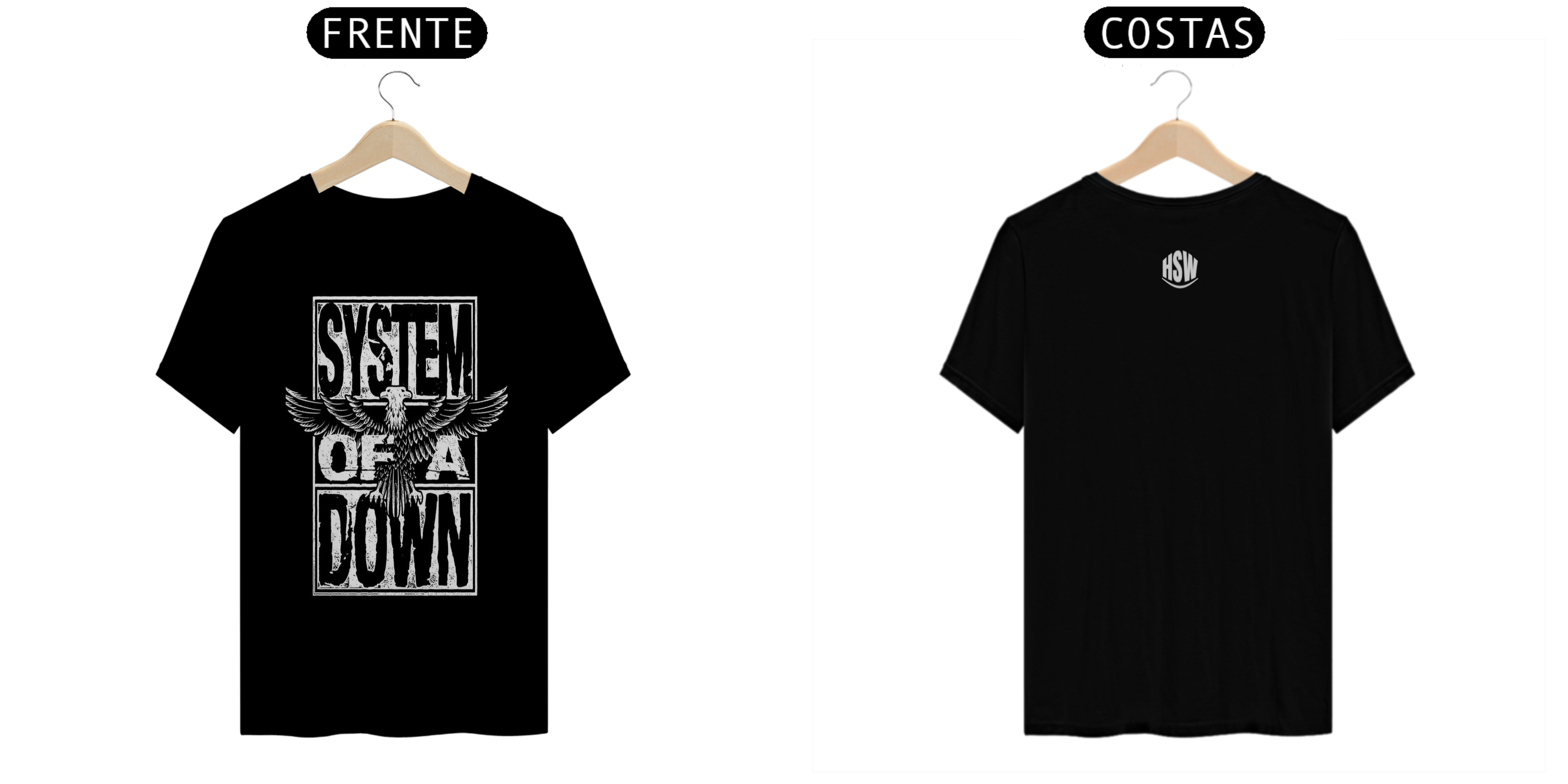 Nome do produto: Camisa System of a Down – Coleção Camisas de Rock: A Força do Metal Alternativo em Cada Detalhe