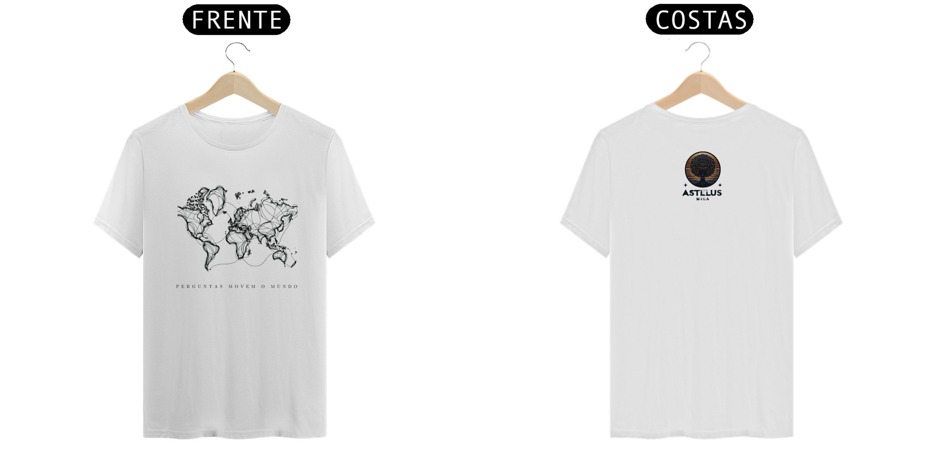 Nome do produto: Camiseta Perguntas