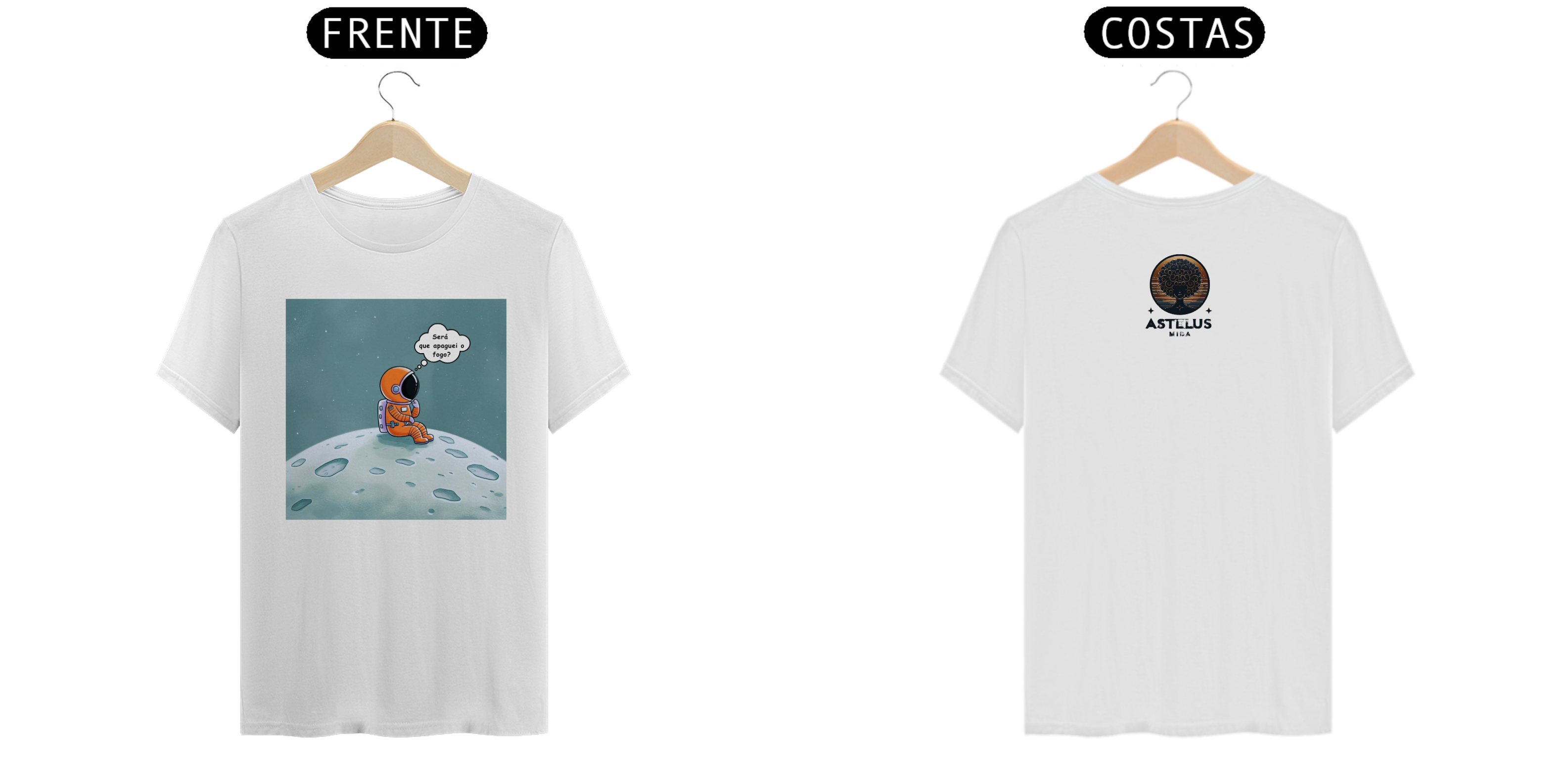 Nome do produto: Camiseta Astronauta 