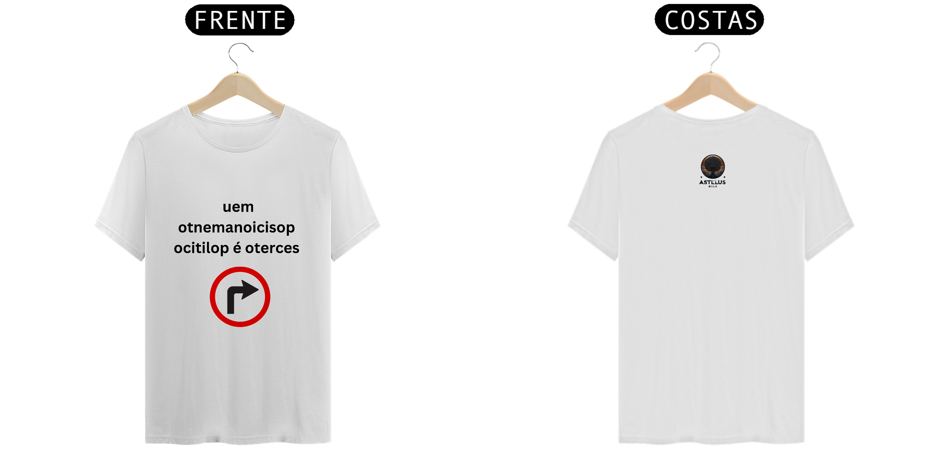 Nome do produto: Camiseta Posicionamento secreto | Coleção \