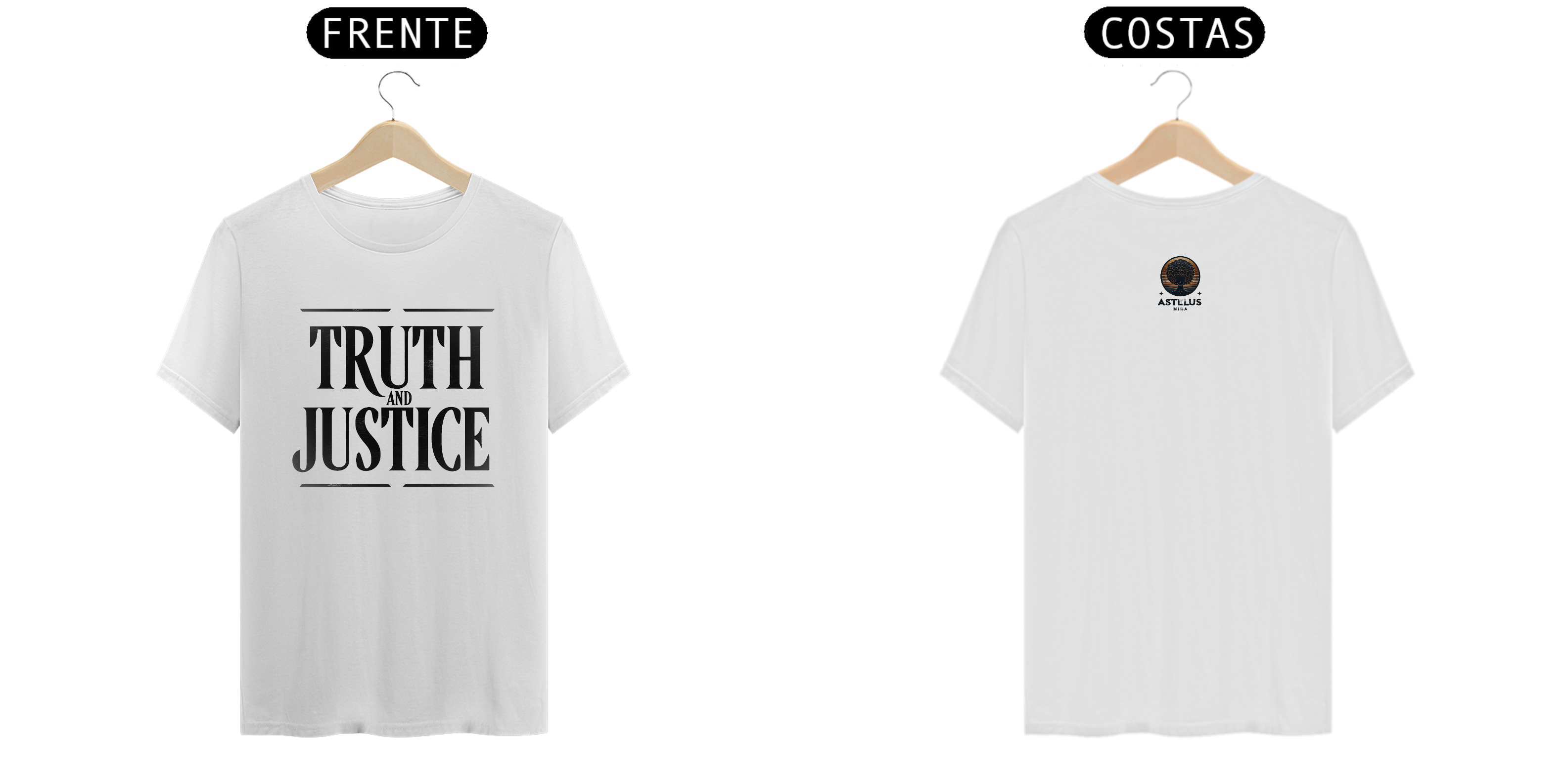 Nome do produto: Camiseta Truth and Justice | Coleção \