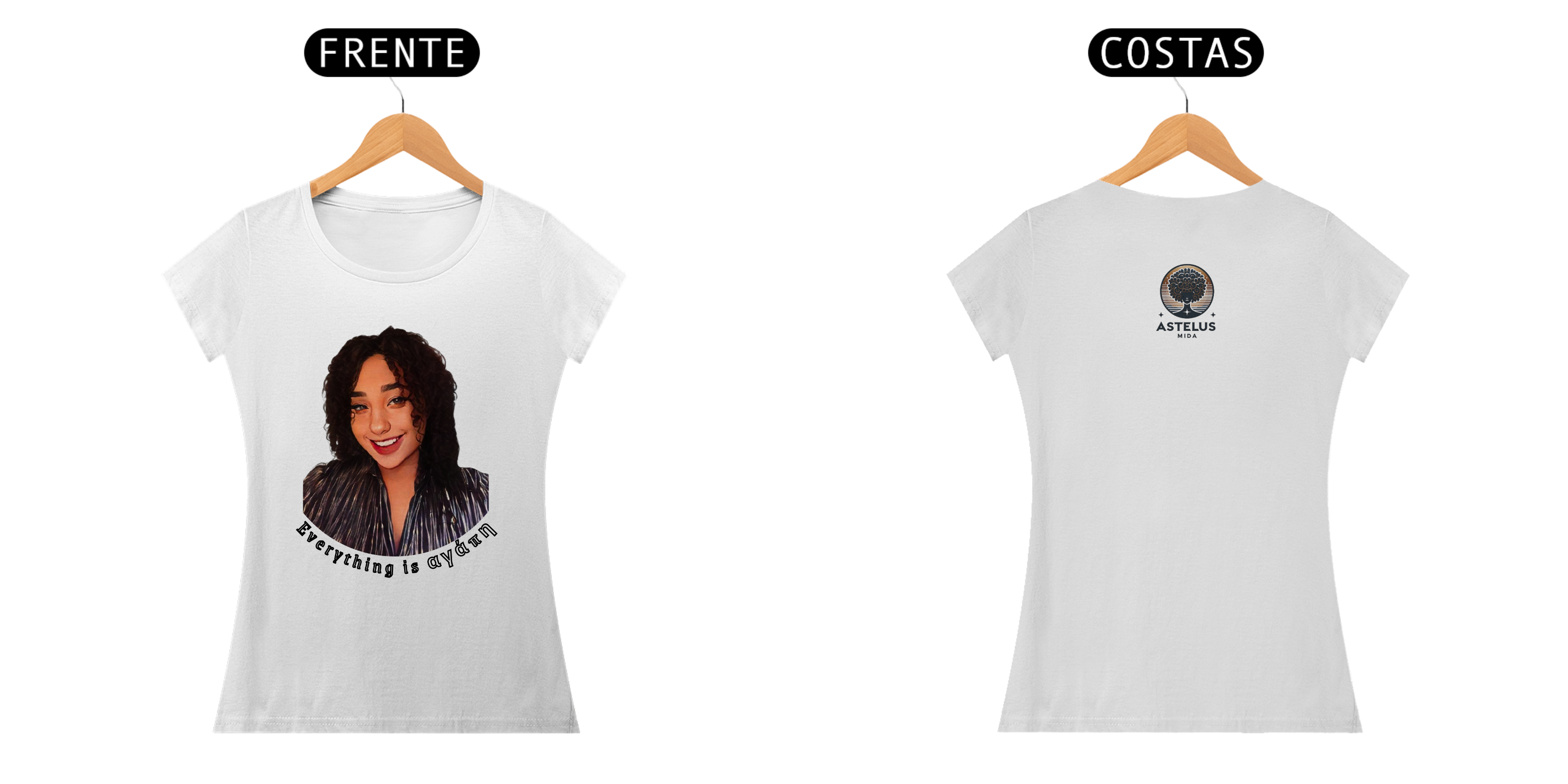 Nome do produto: Camiseta Ana Caroline