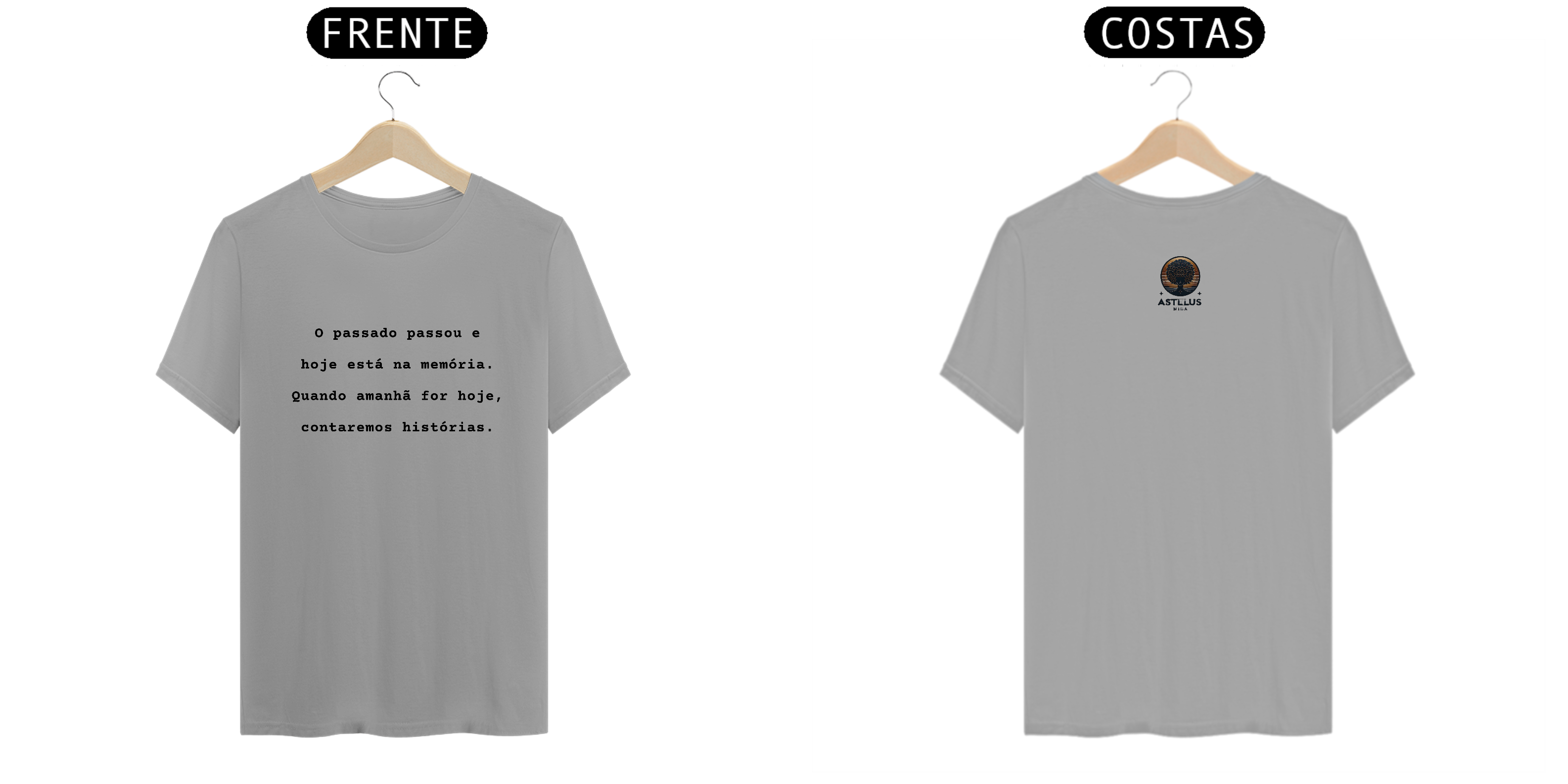 Nome do produto: Camiseta O passado | Coleção \