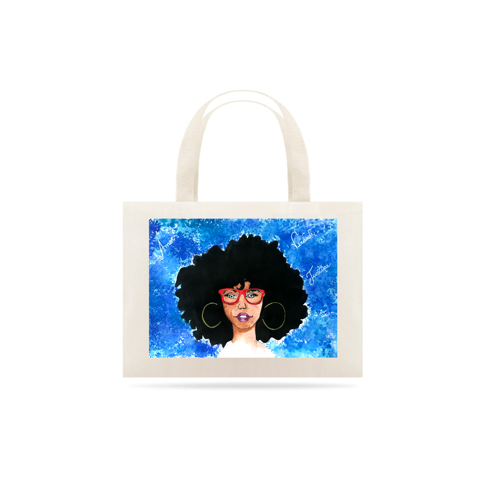 Nome do produto: Ecobag Pintura e Poesia | Signos | Libra