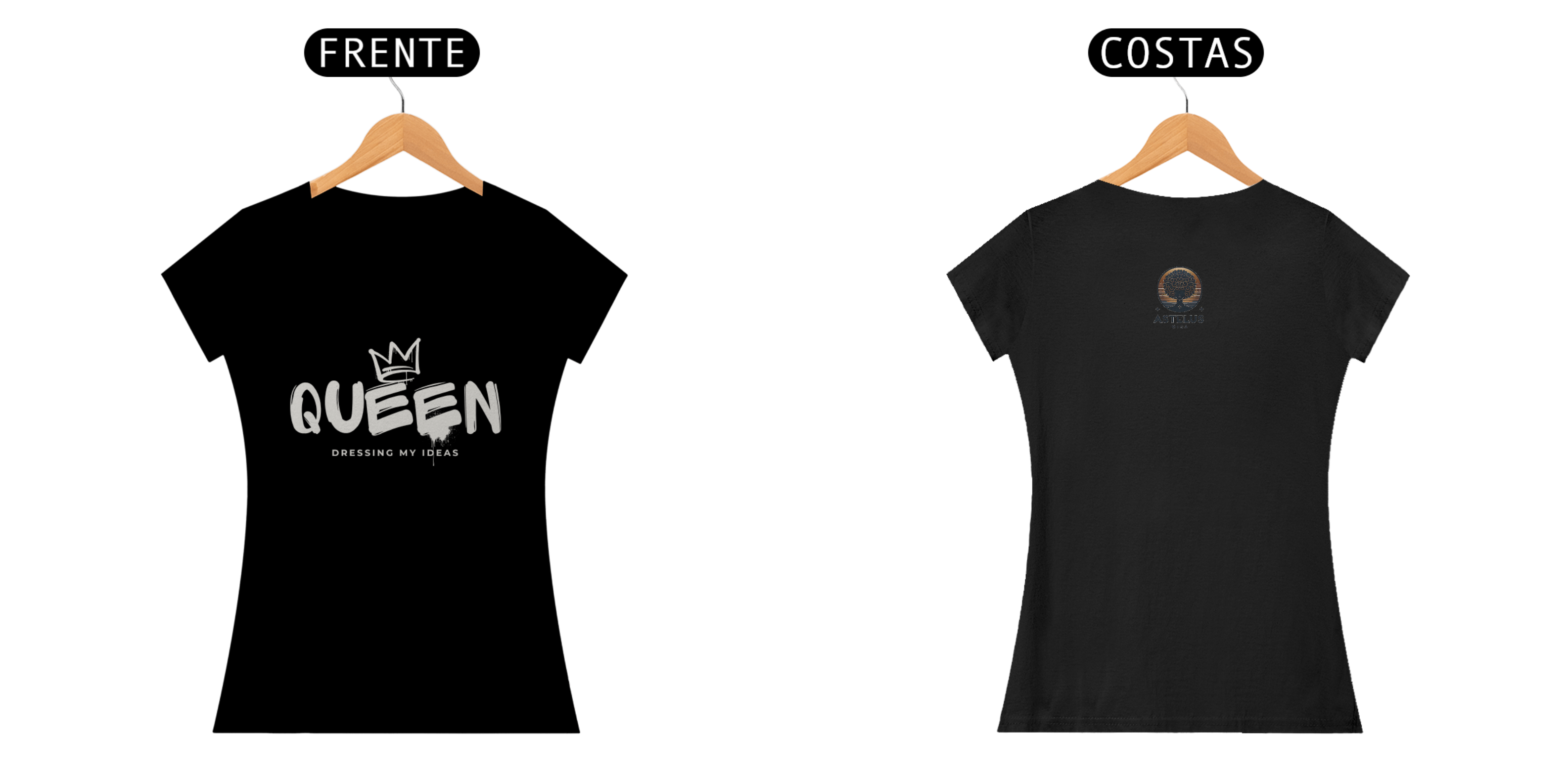 Nome do produto: Camiseta Queen