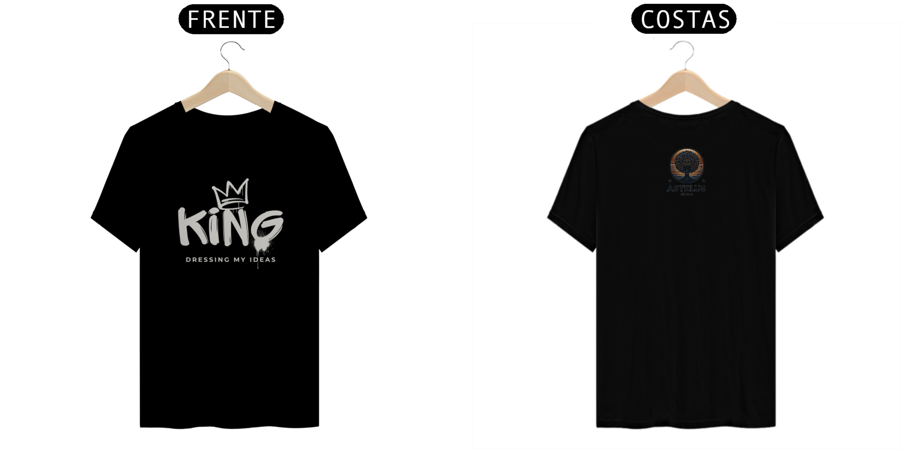 Nome do produto: Camiseta King