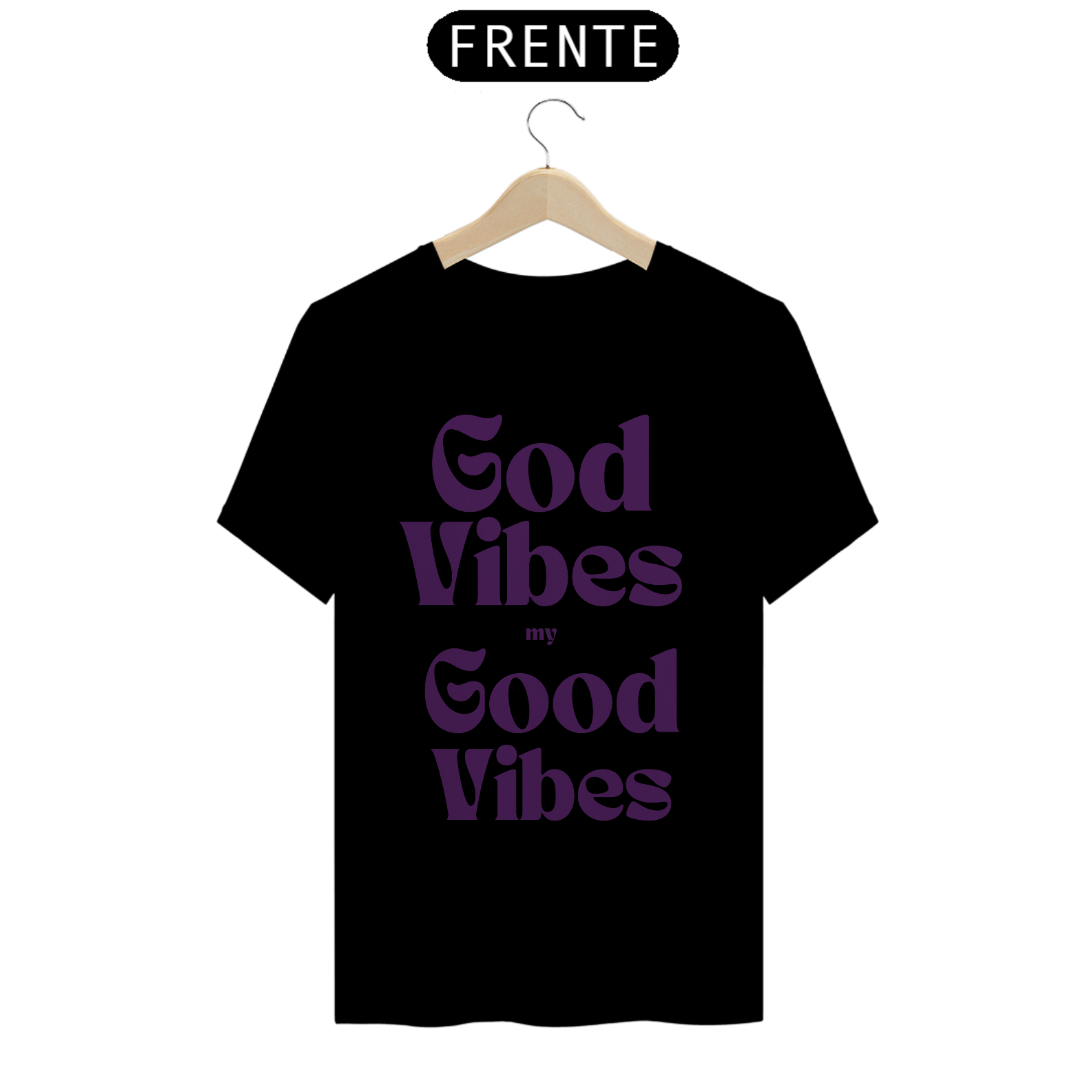 Nome do produto: Camiseta Good Vibes | Coleção \