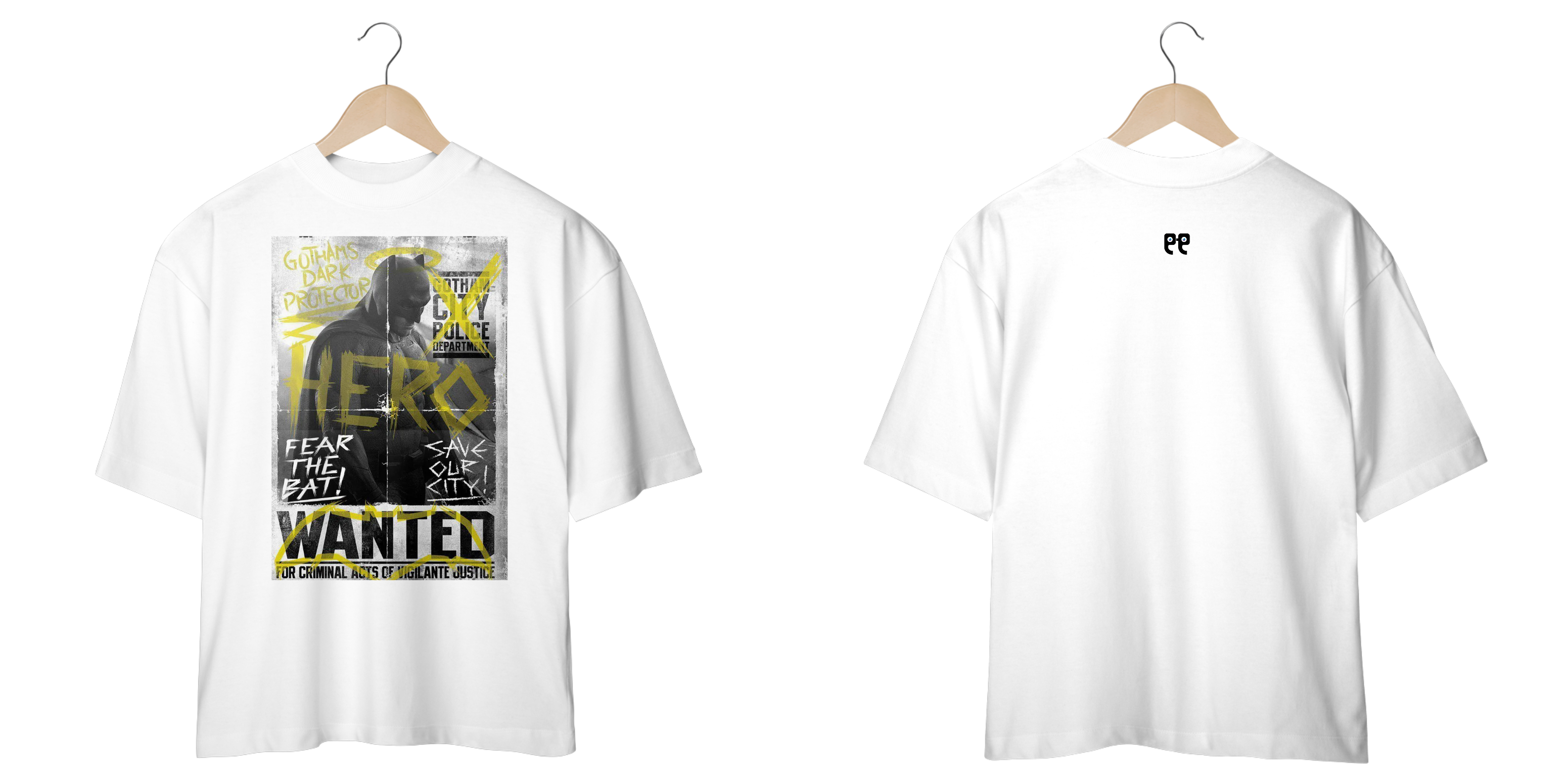 Nome do produto: Camiseta Oversized - Batman Wanted