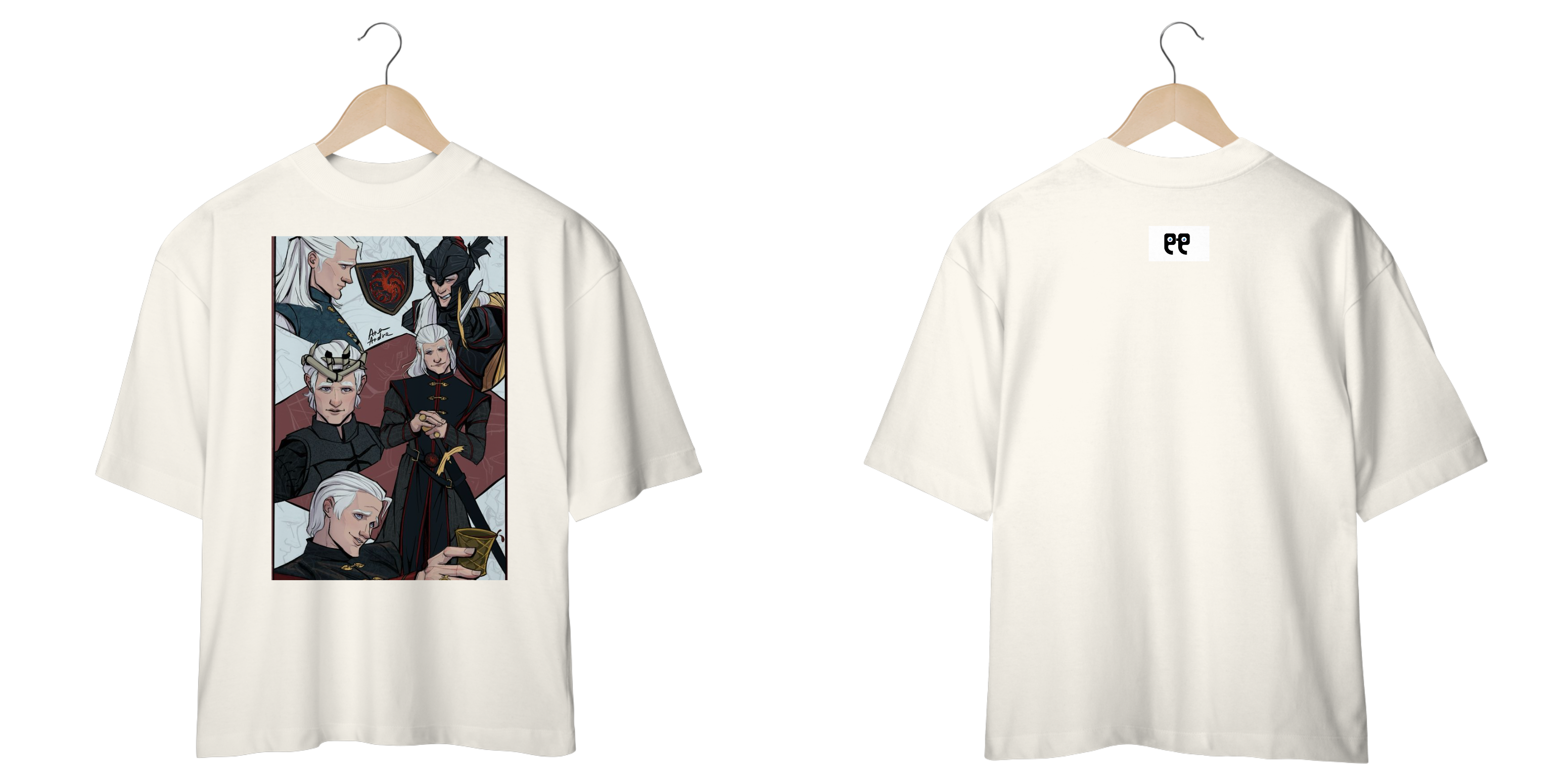 Nome do produto: Camiseta Oversized - House Of The Dragon - Daemon 