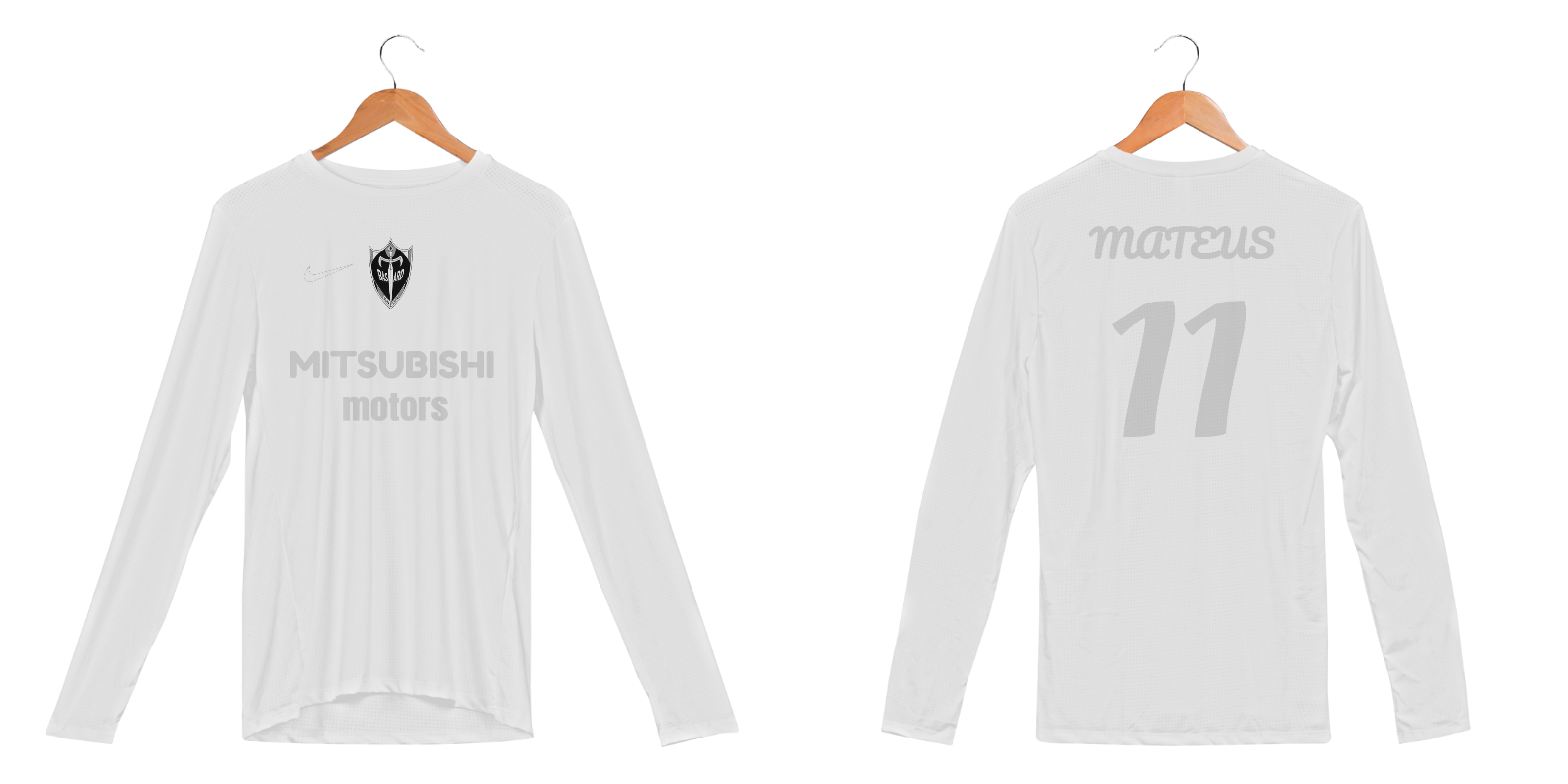 Nome do produto: Camiseta manga longa Bastard (Mateus 11)