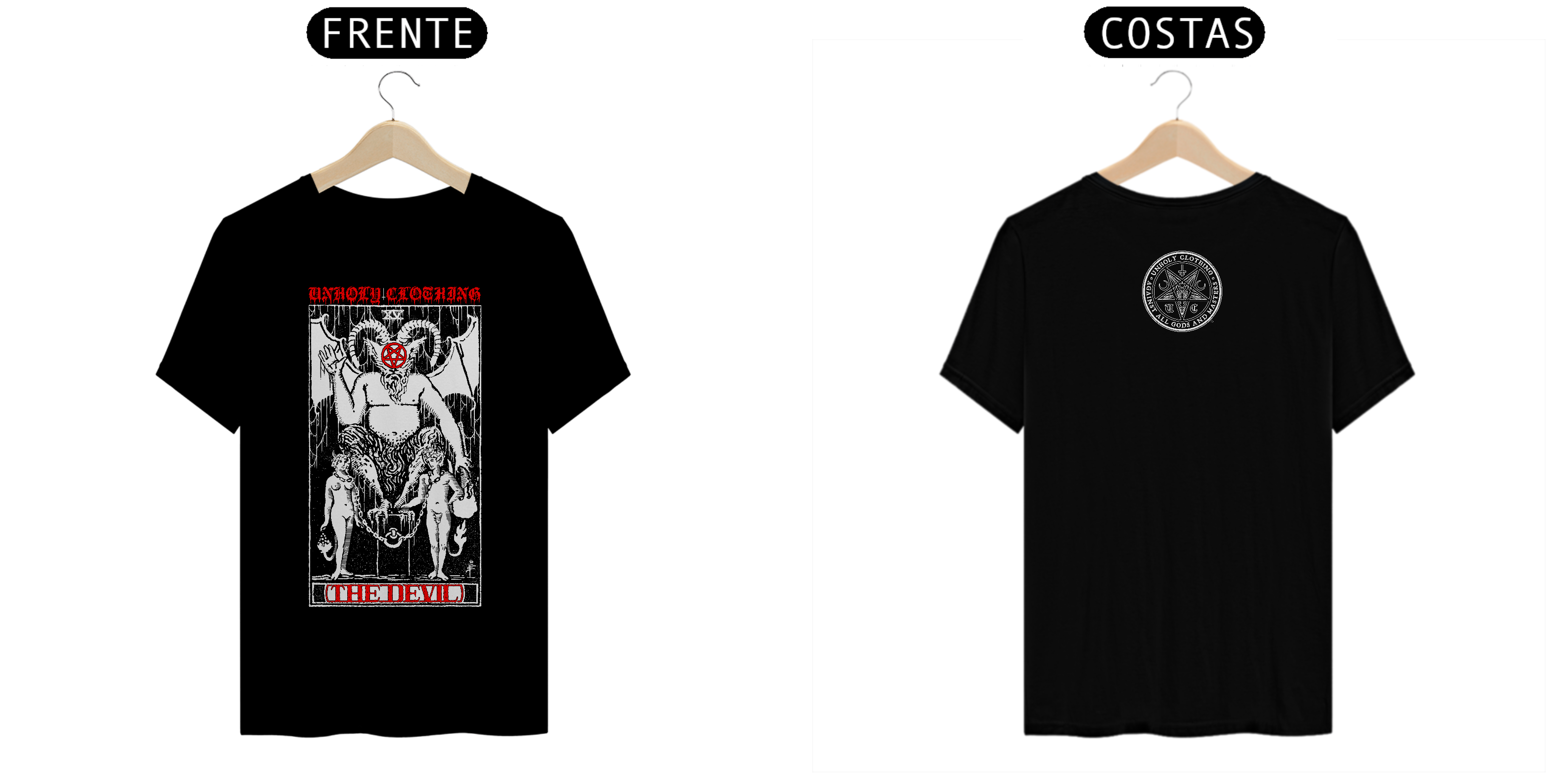 Nome do produto: Camiseta Manga Curta THE DEVIL