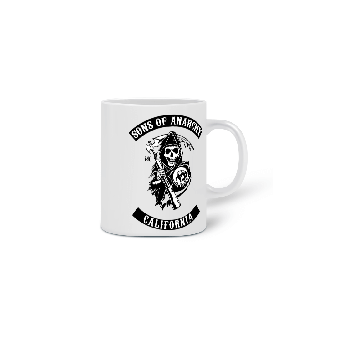 Nome do produto: Caneca Exclusiva Sons of Anarchy – California