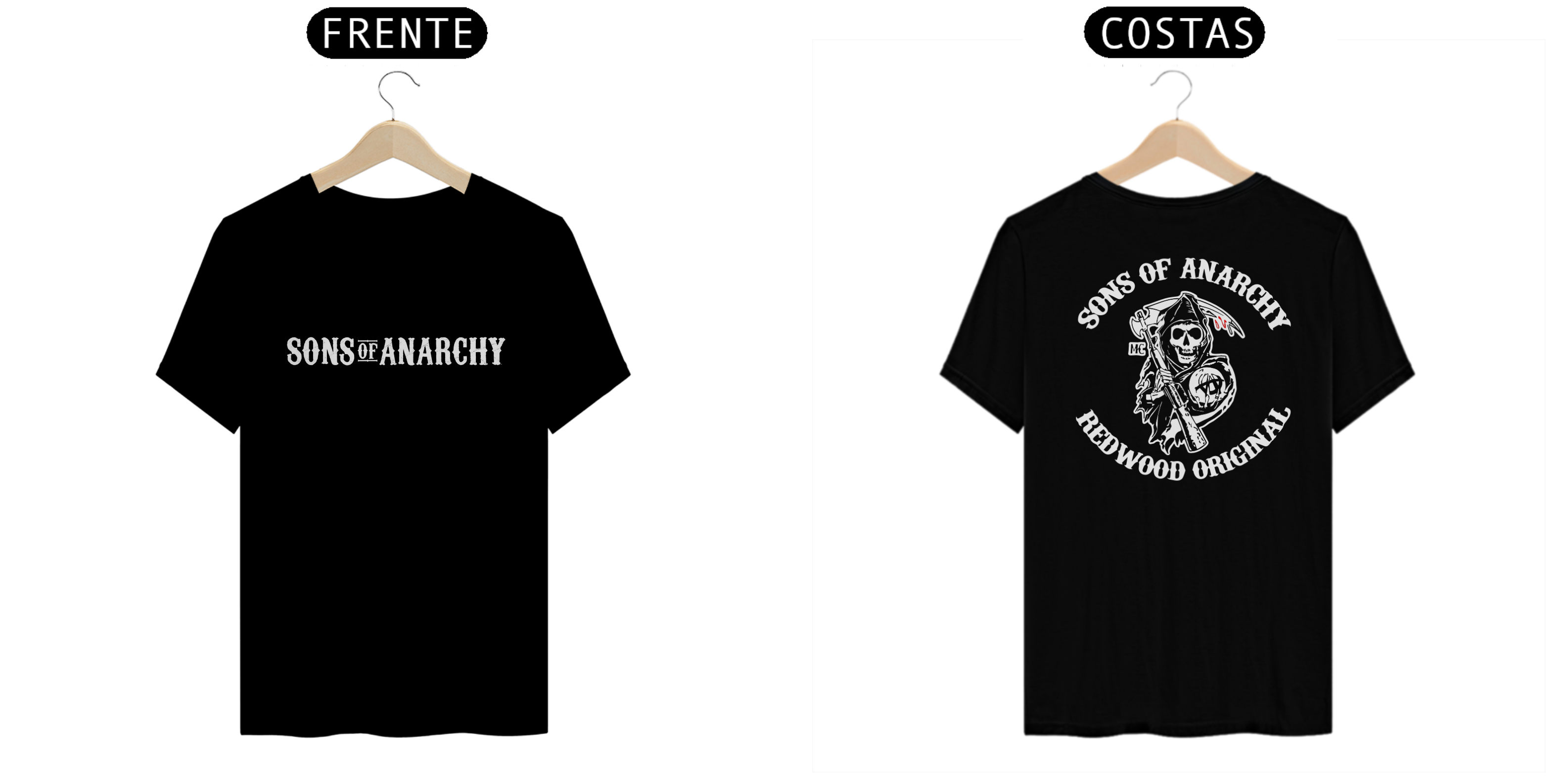 Nome do produto: Camiseta Exclusiva Sons of Anarchy – Redwood Originals